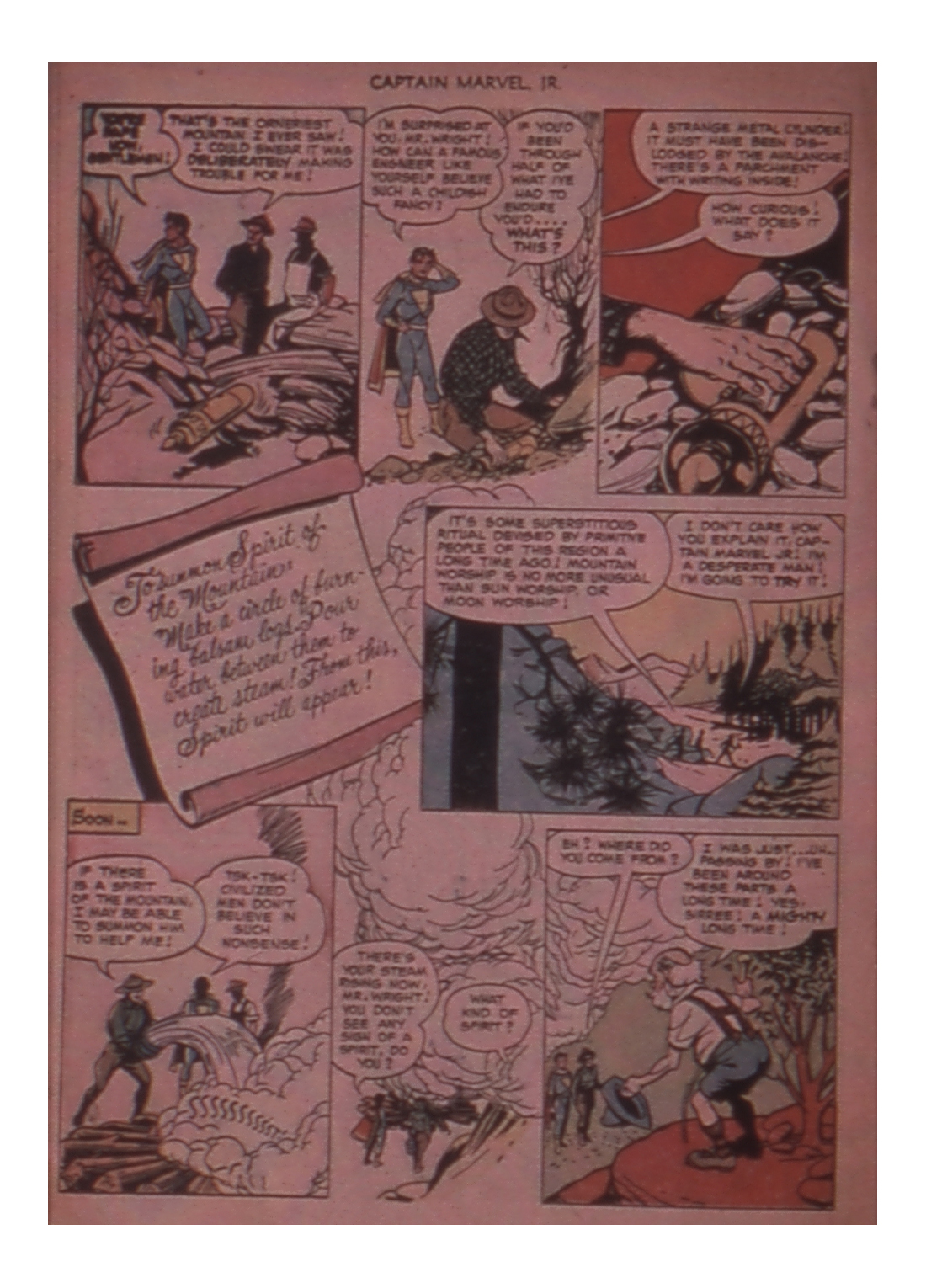 Read online Captain Marvel, Jr. comic -  Issue #113 - 20