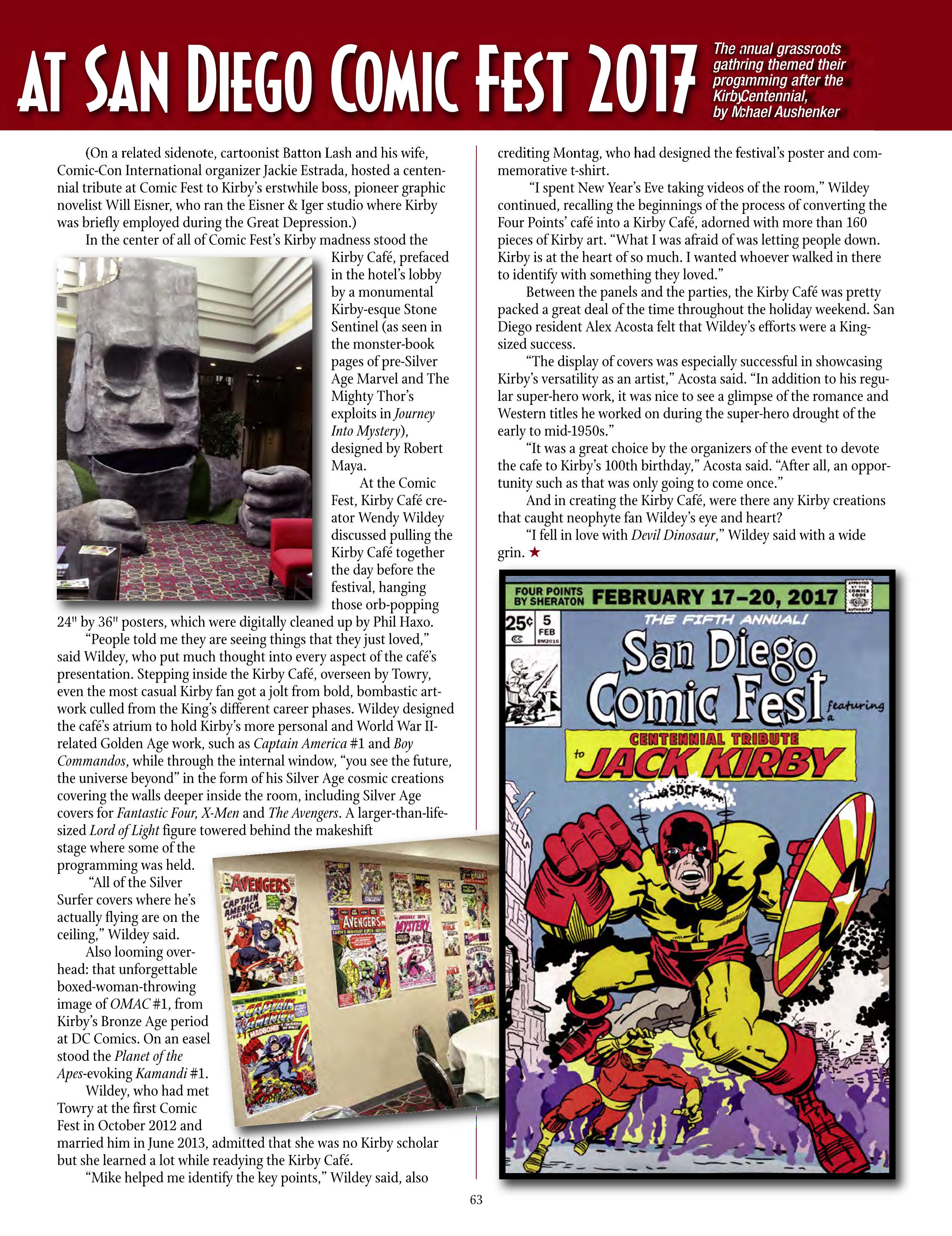 Read online The Jack Kirby Collector comic -  Issue #71 - 65