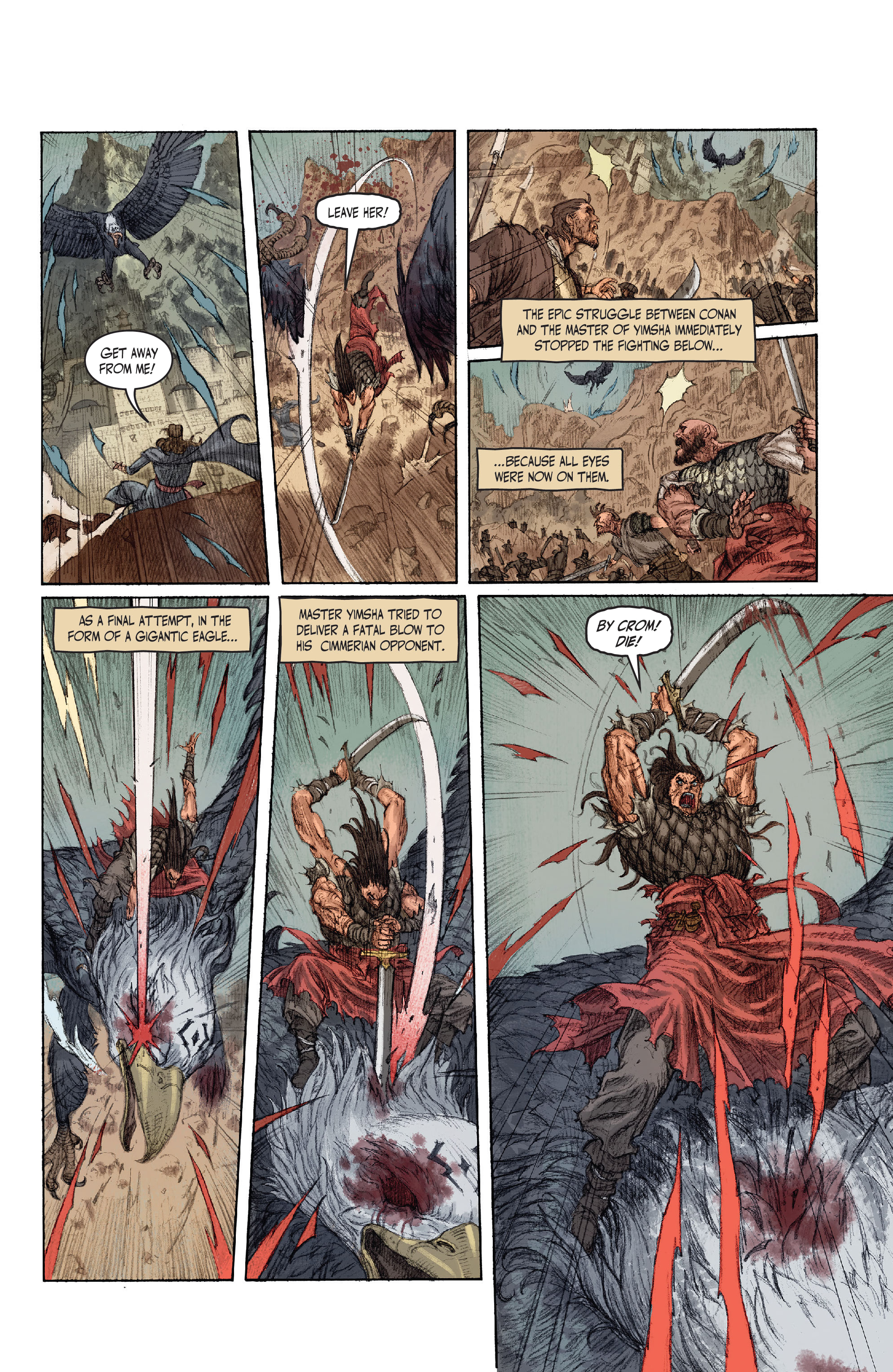Read online The Cimmerian: People of the Black Circle comic -  Issue #3 - 19