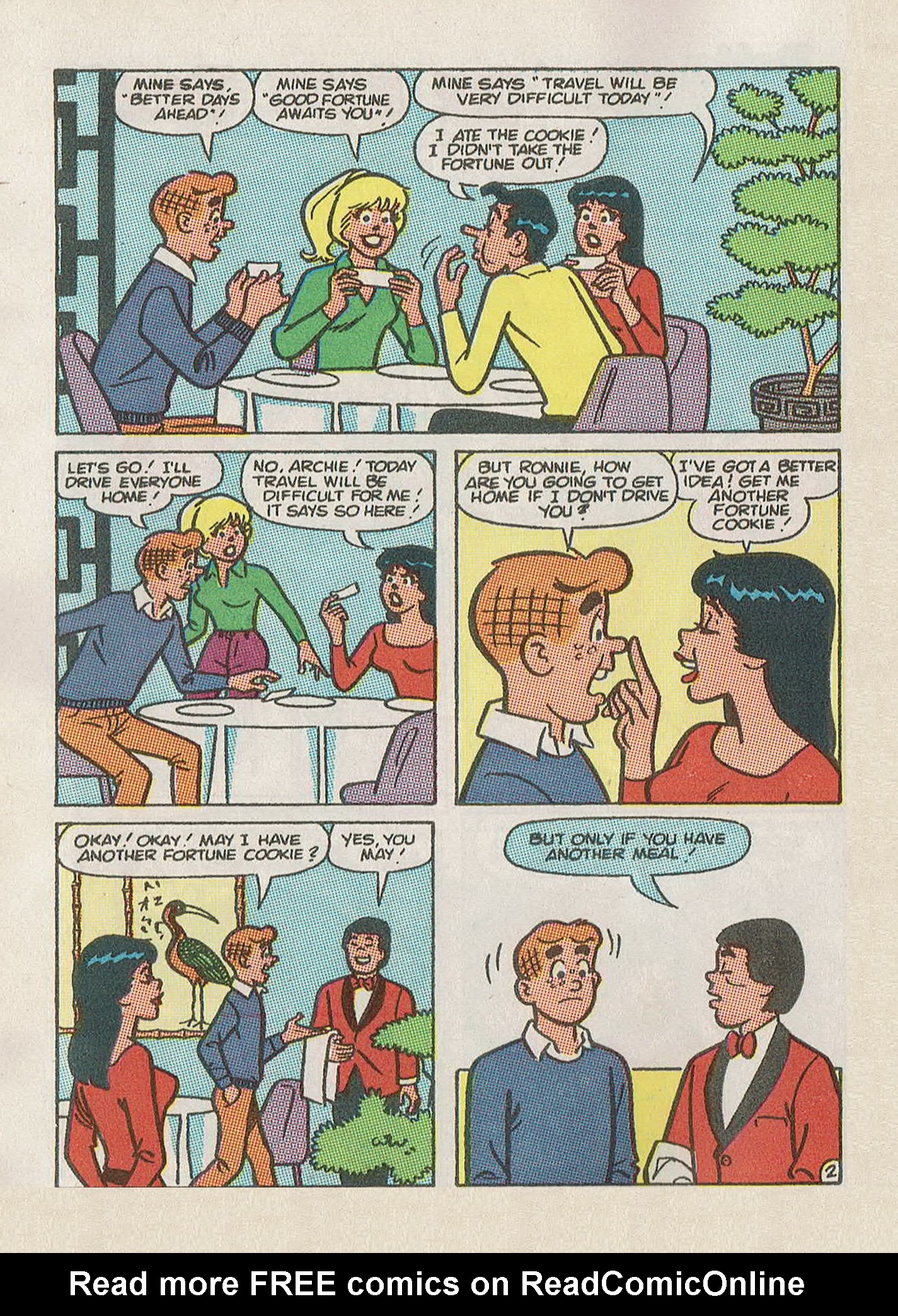 Read online Betty and Veronica Annual Digest Magazine comic -  Issue #4 - 92