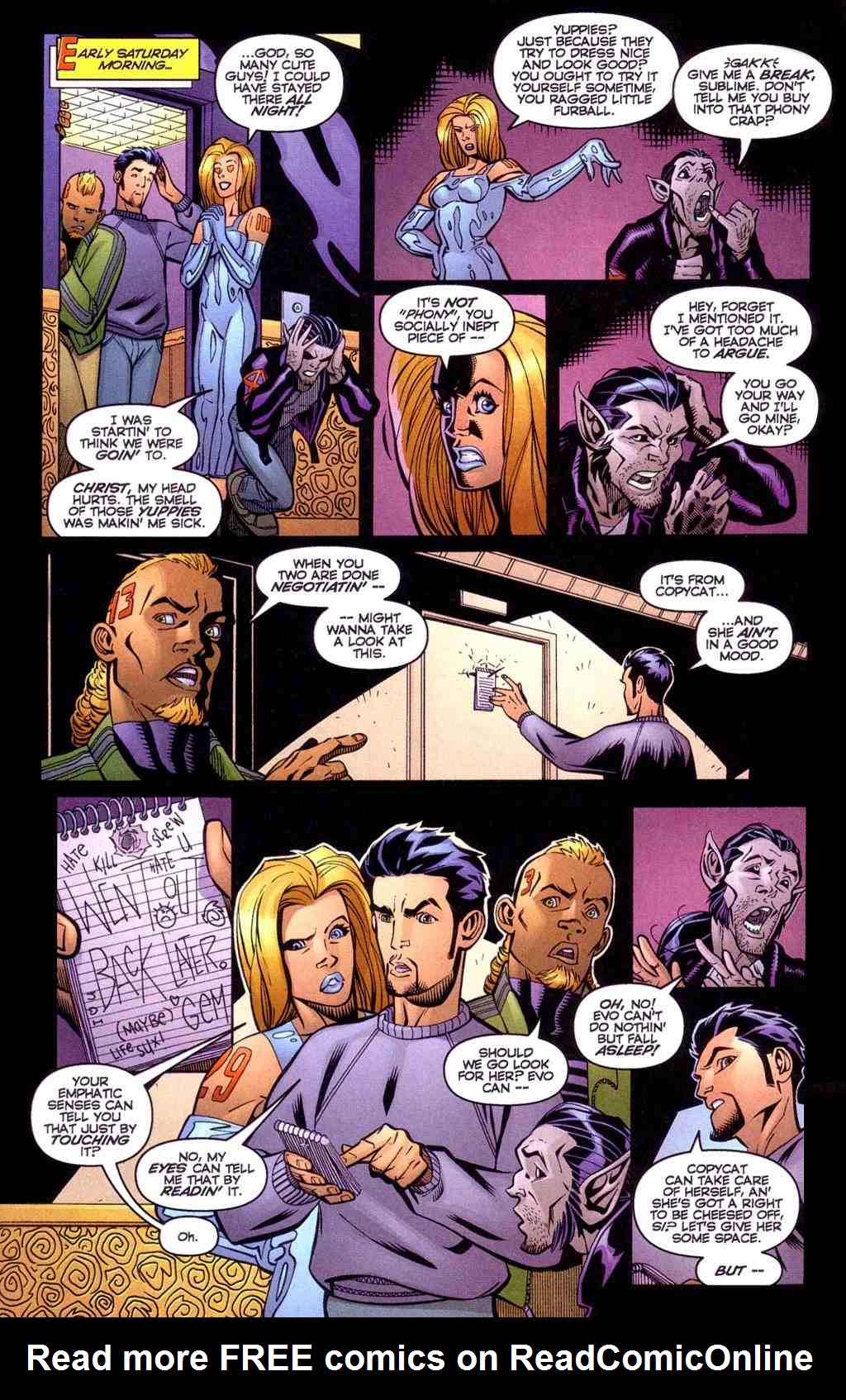 Read online DV8 comic -  Issue # Annual 1 - 9