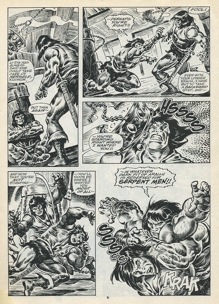 Read online The Savage Sword Of Conan comic -  Issue #193 - 7