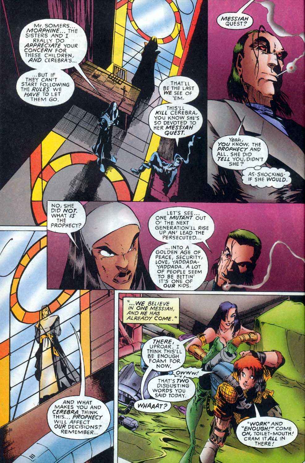 Read online X-Nation 2099 comic -  Issue #2 - 10