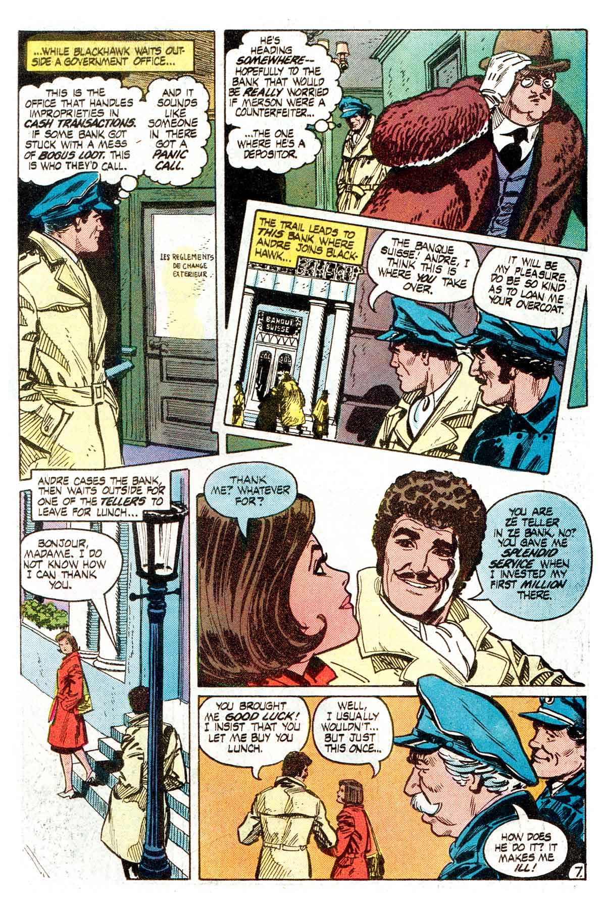 Blackhawk (1957) Issue #265 #156 - English 8