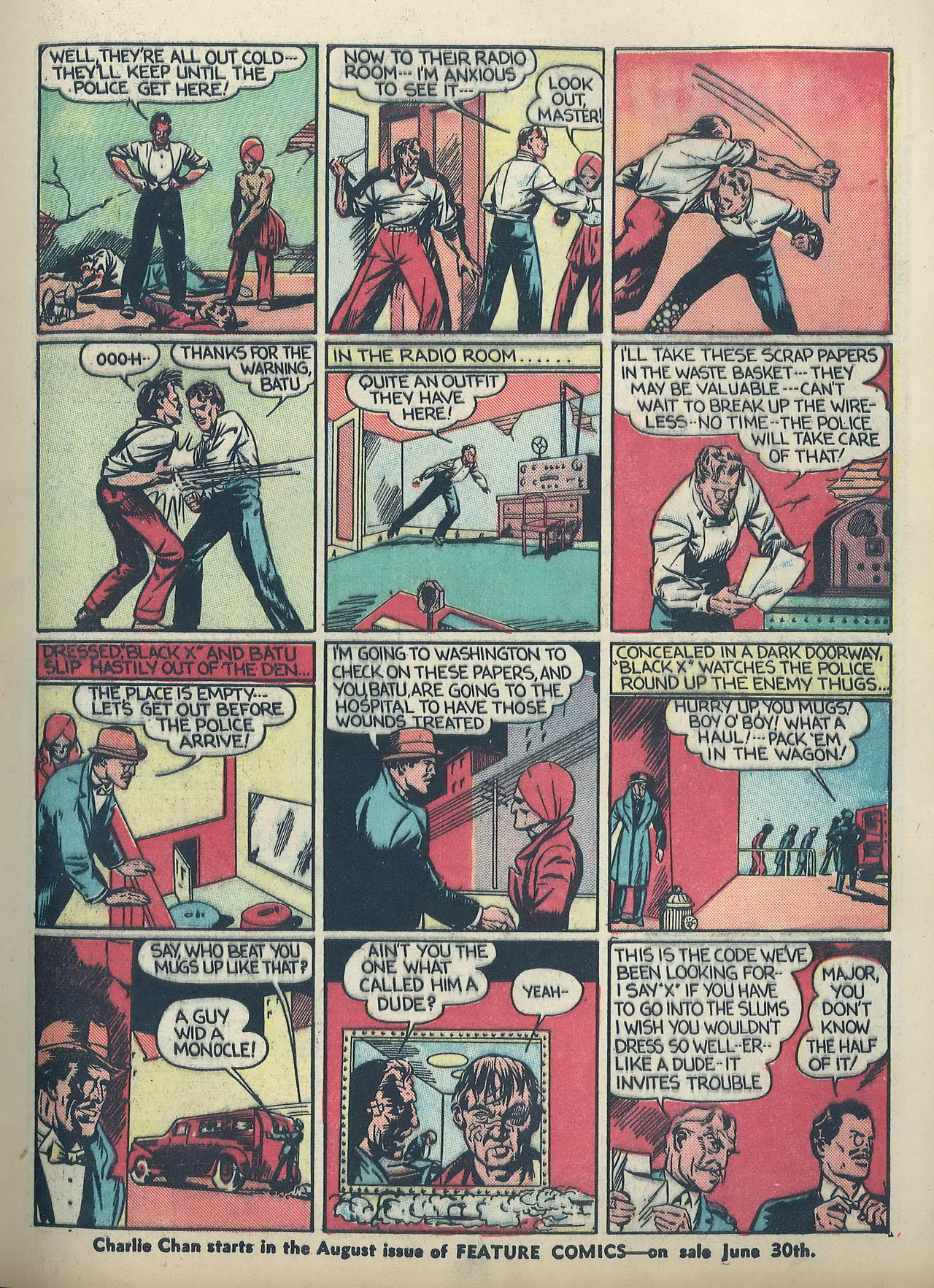 Read online Feature Comics comic -  Issue #22 - 23