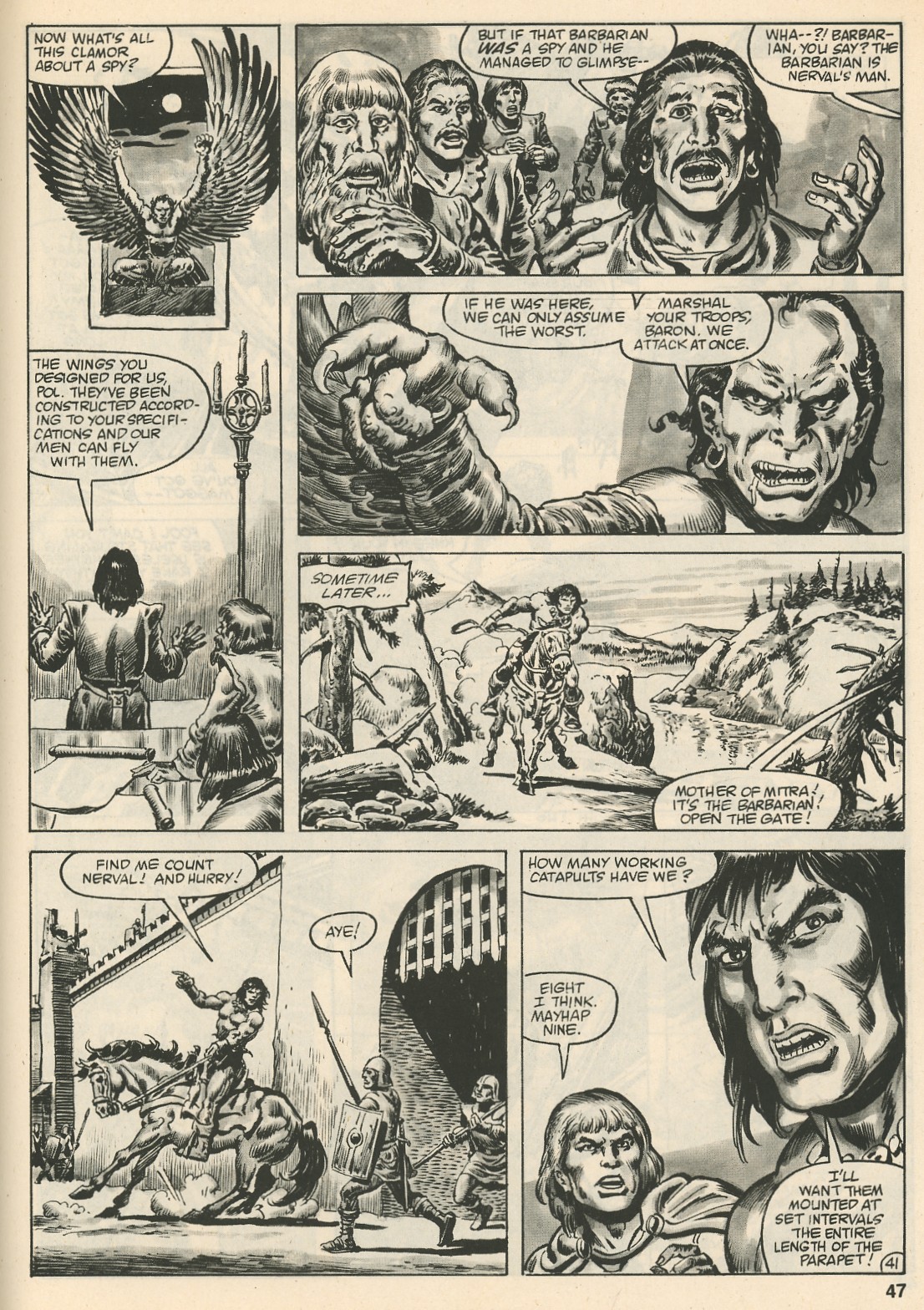 Read online The Savage Sword Of Conan comic -  Issue #108 - 47