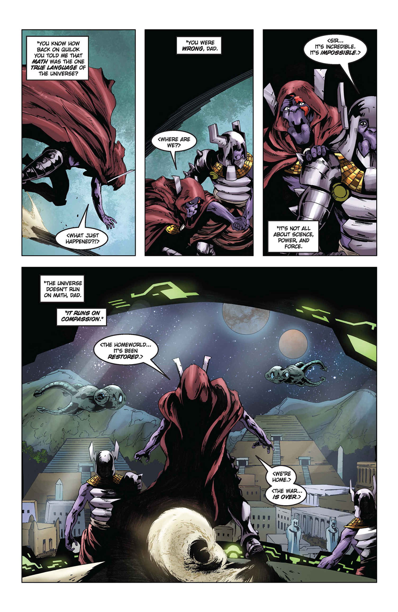 Read online Solar: Man of the Atom (2014) comic -  Issue #8 - 21