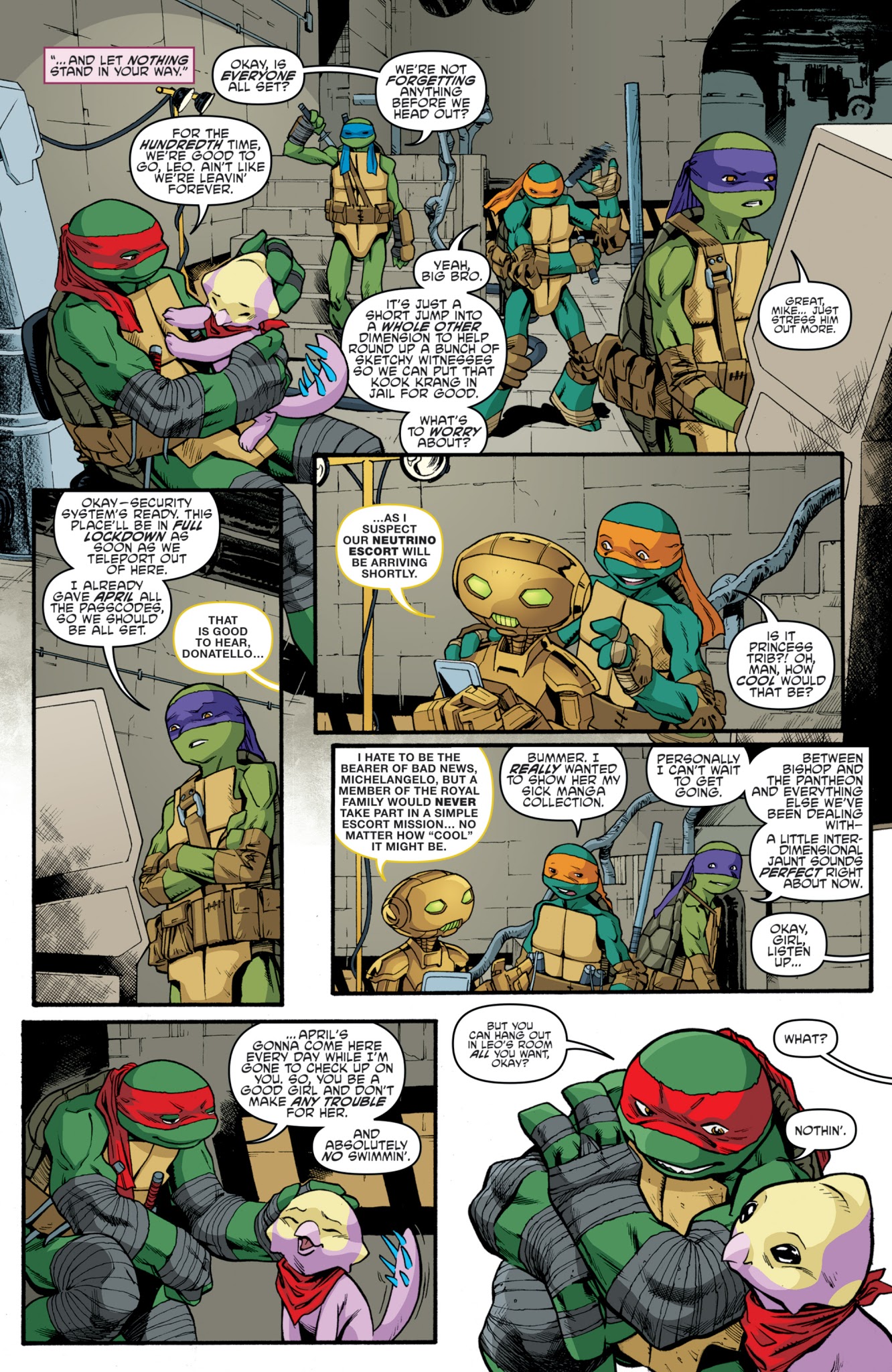 Read online Teenage Mutant Ninja Turtles (2011) comic -  Issue #73 - 6