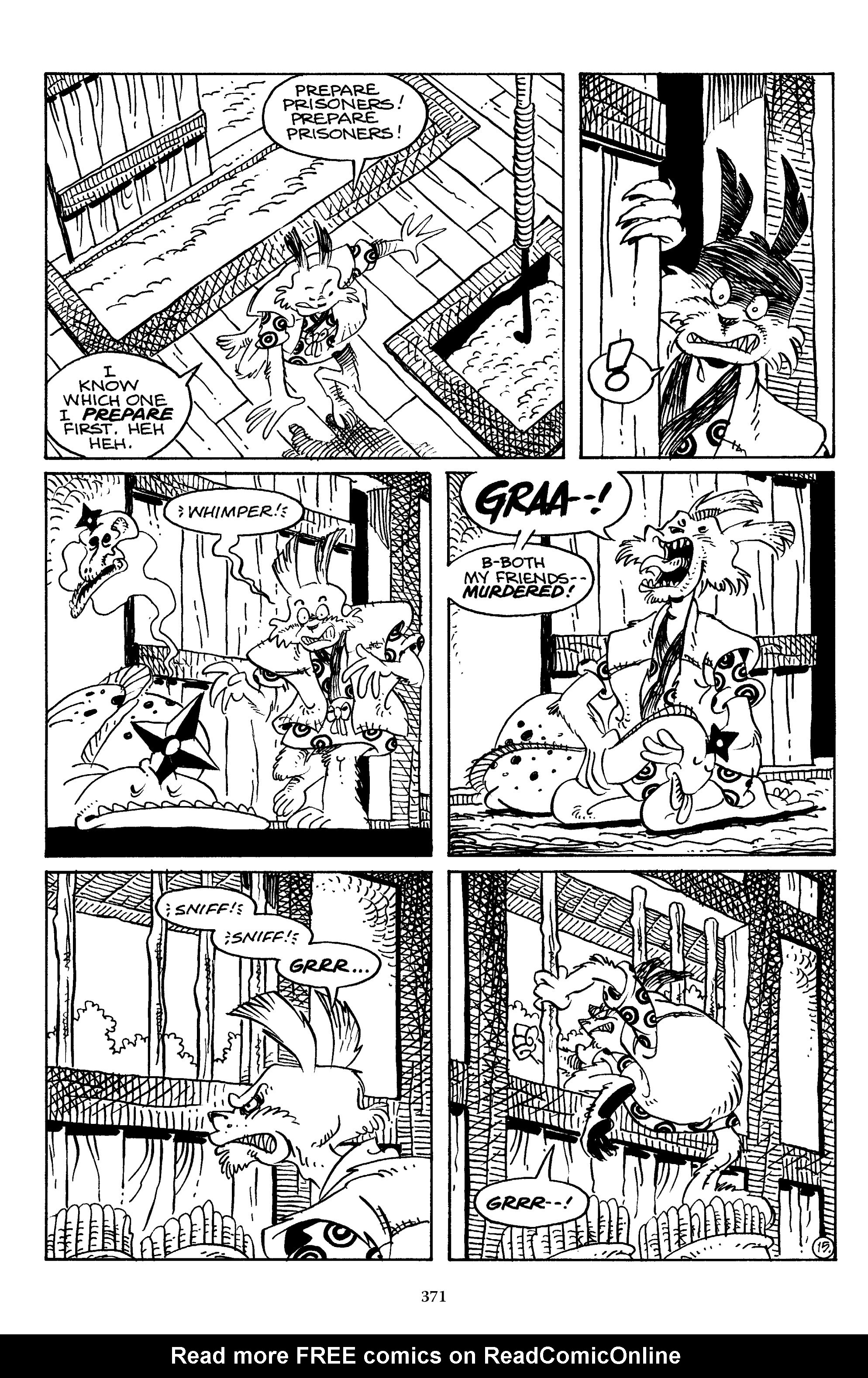 Read online The Usagi Yojimbo Saga comic -  Issue # TPB 4 - 368