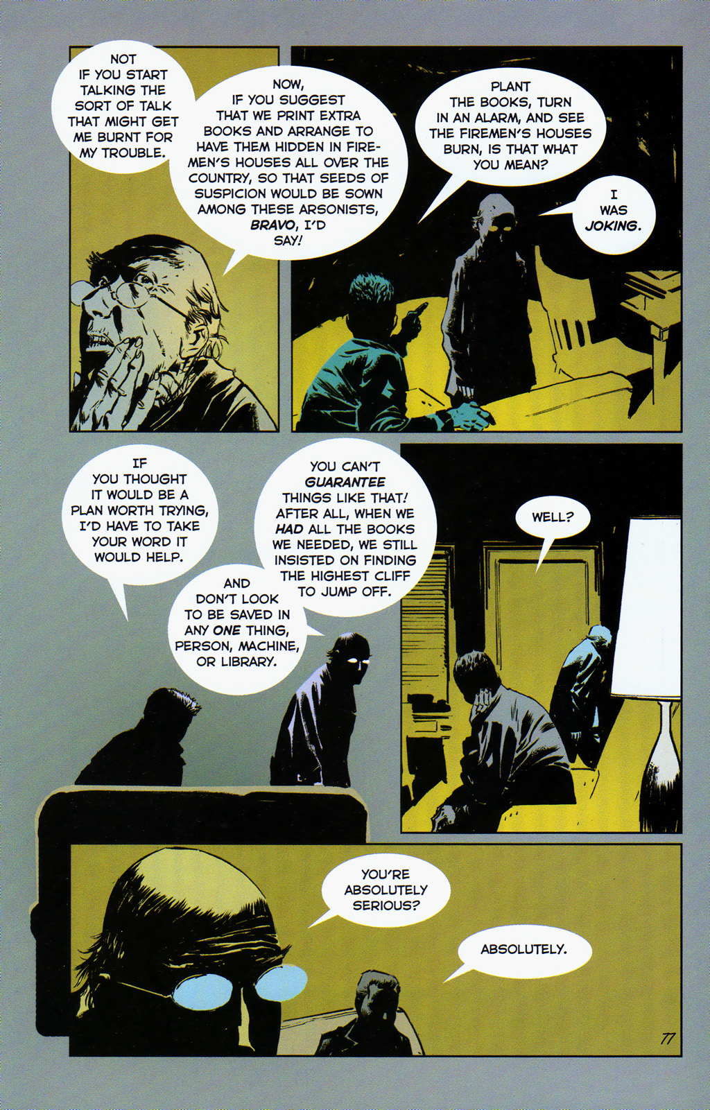 Read online Ray Bradbury's Fahrenheit 451: The Authorized Adaptation comic -  Issue # TPB - 86