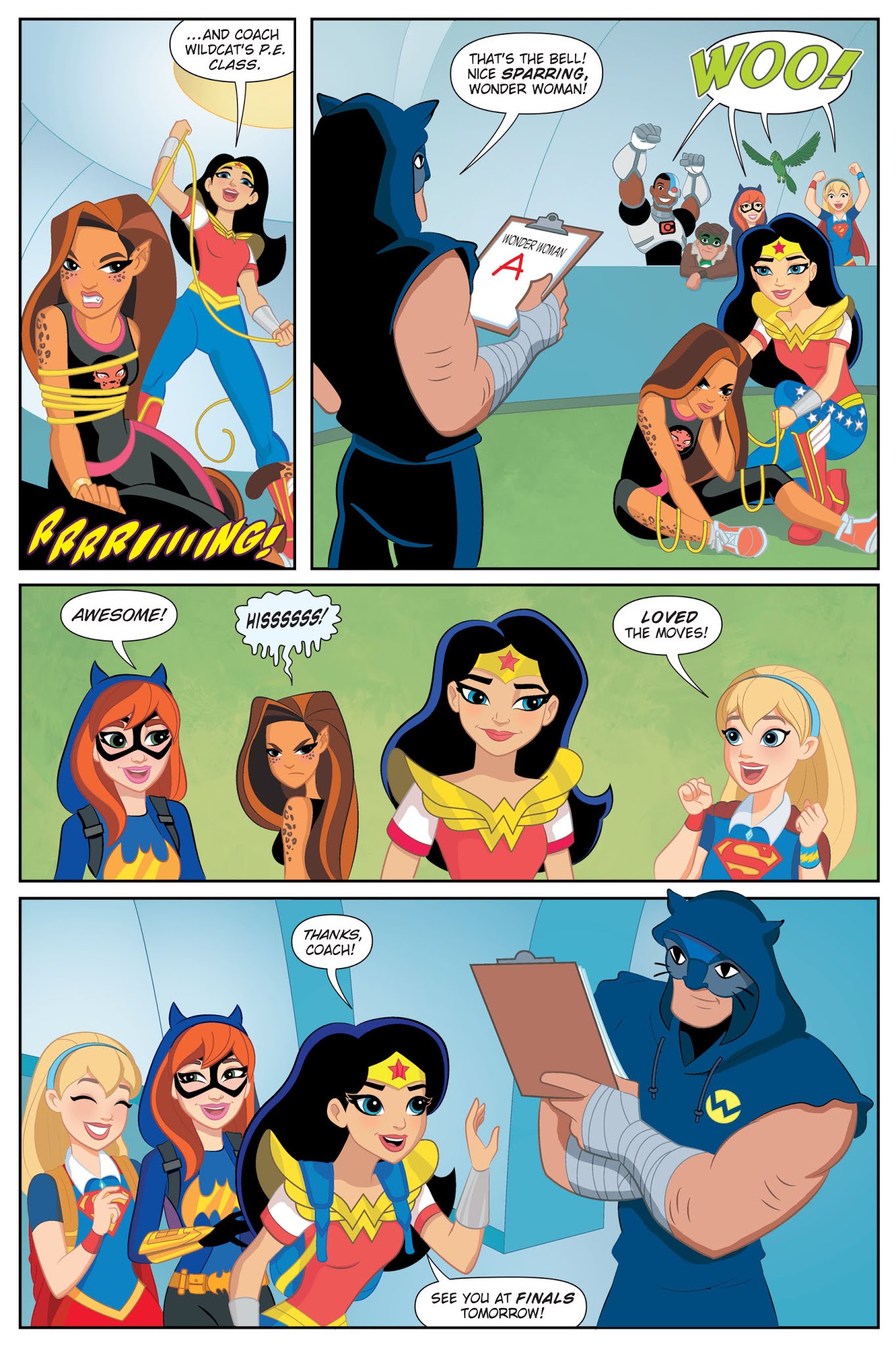 Read online DC Super Hero Girls: Finals Crisis comic -  Issue # TPB - 9