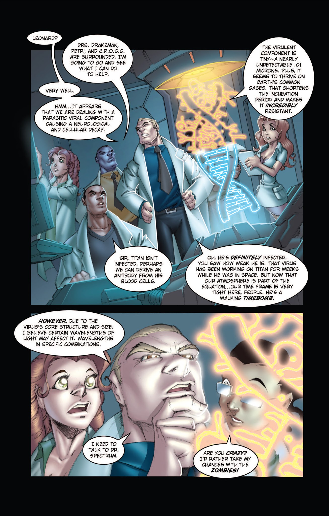 Read online MetaDocs: Code Black comic -  Issue # Full - 20