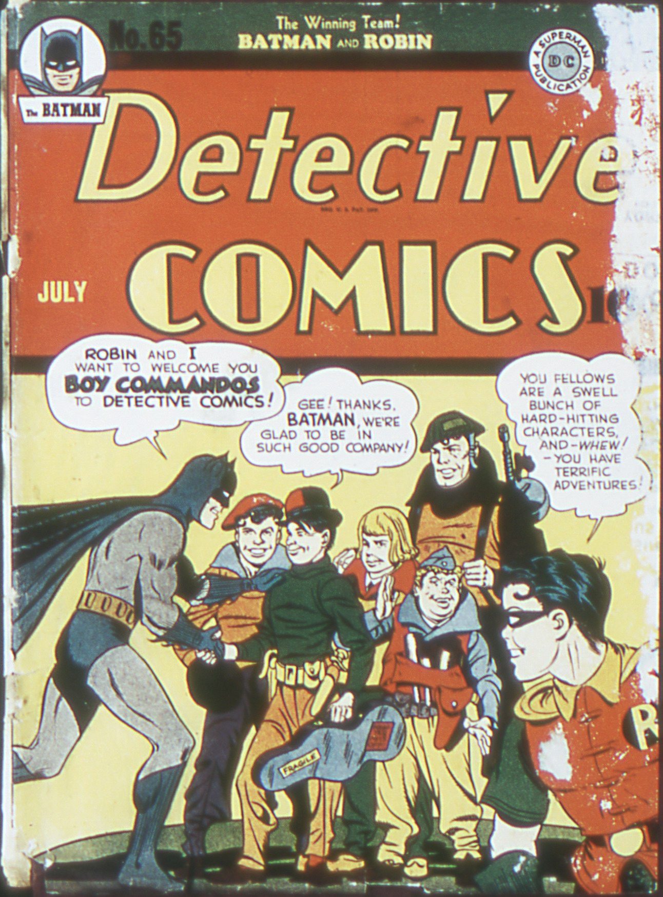 Read online Detective Comics (1937) comic -  Issue #65 - 1