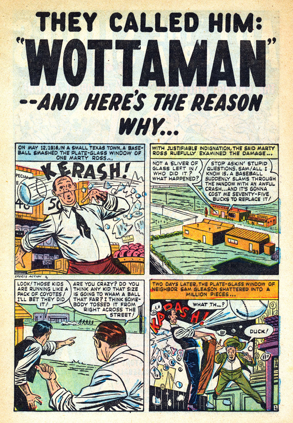 Read online Sports Action comic -  Issue #2 - 4