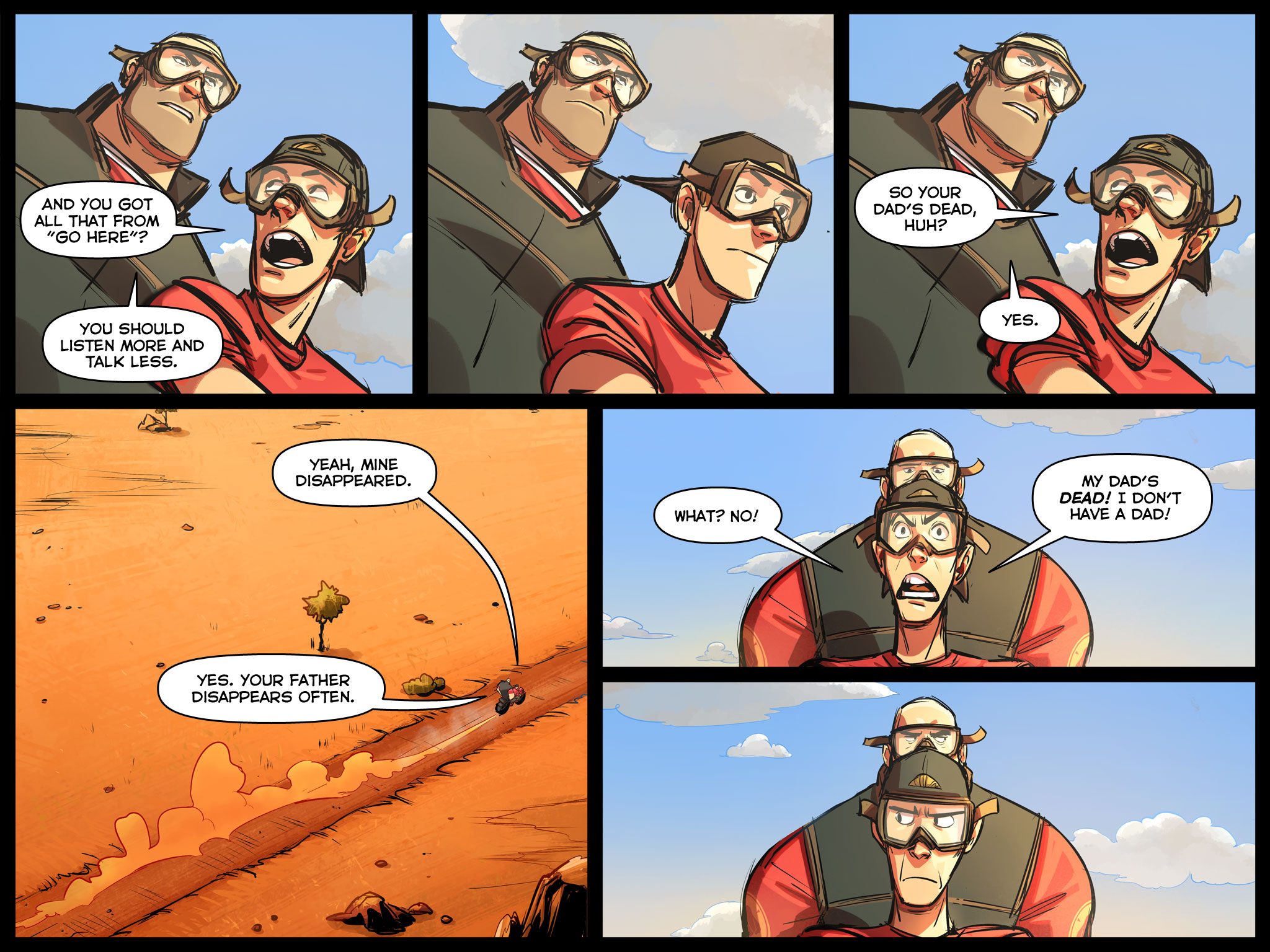 Read online Team Fortress 2 comic -  Issue #4 - 19
