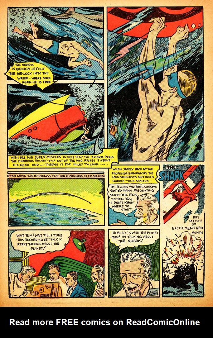 Read online Amazing Man Comics comic -  Issue #12 - 42