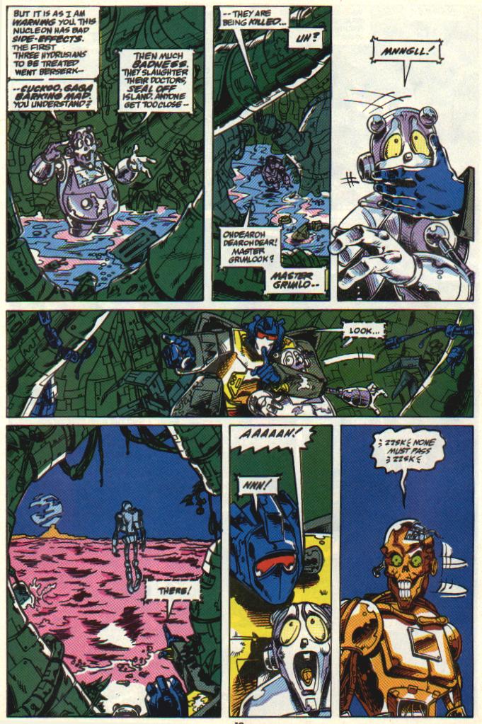 Read online The Transformers (UK) comic -  Issue #309 - 9