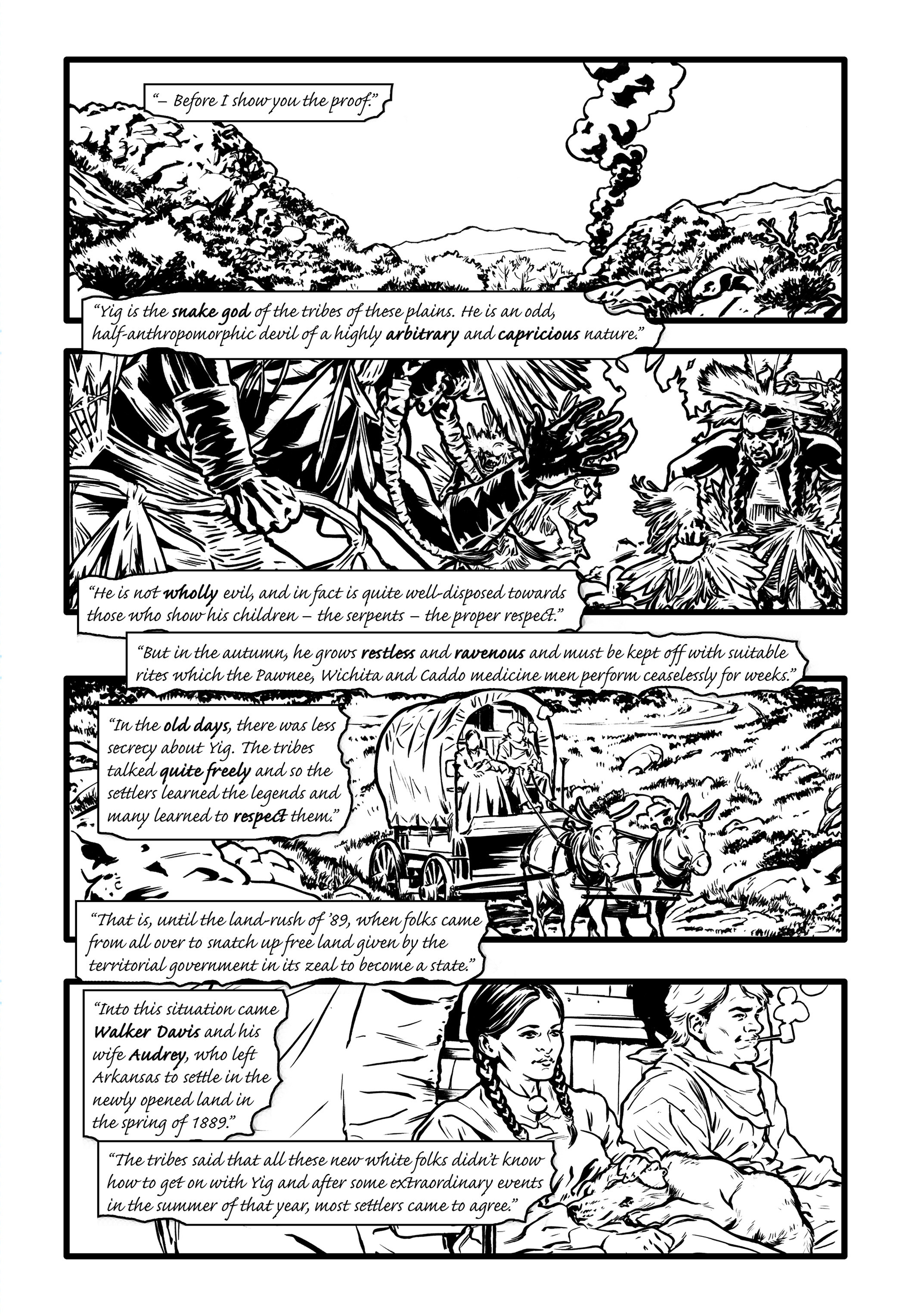 Read online Mythos: Lovecraft's Worlds comic -  Issue #4 - 6