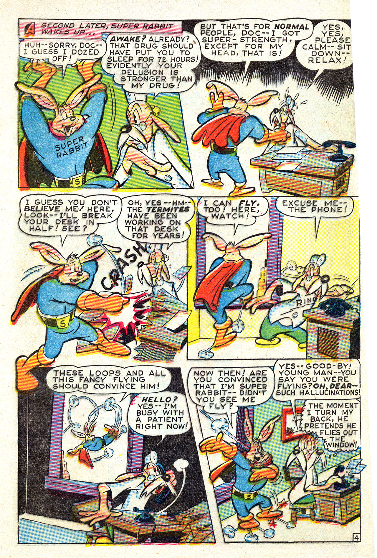 Read online Super Rabbit comic -  Issue #12 - 27