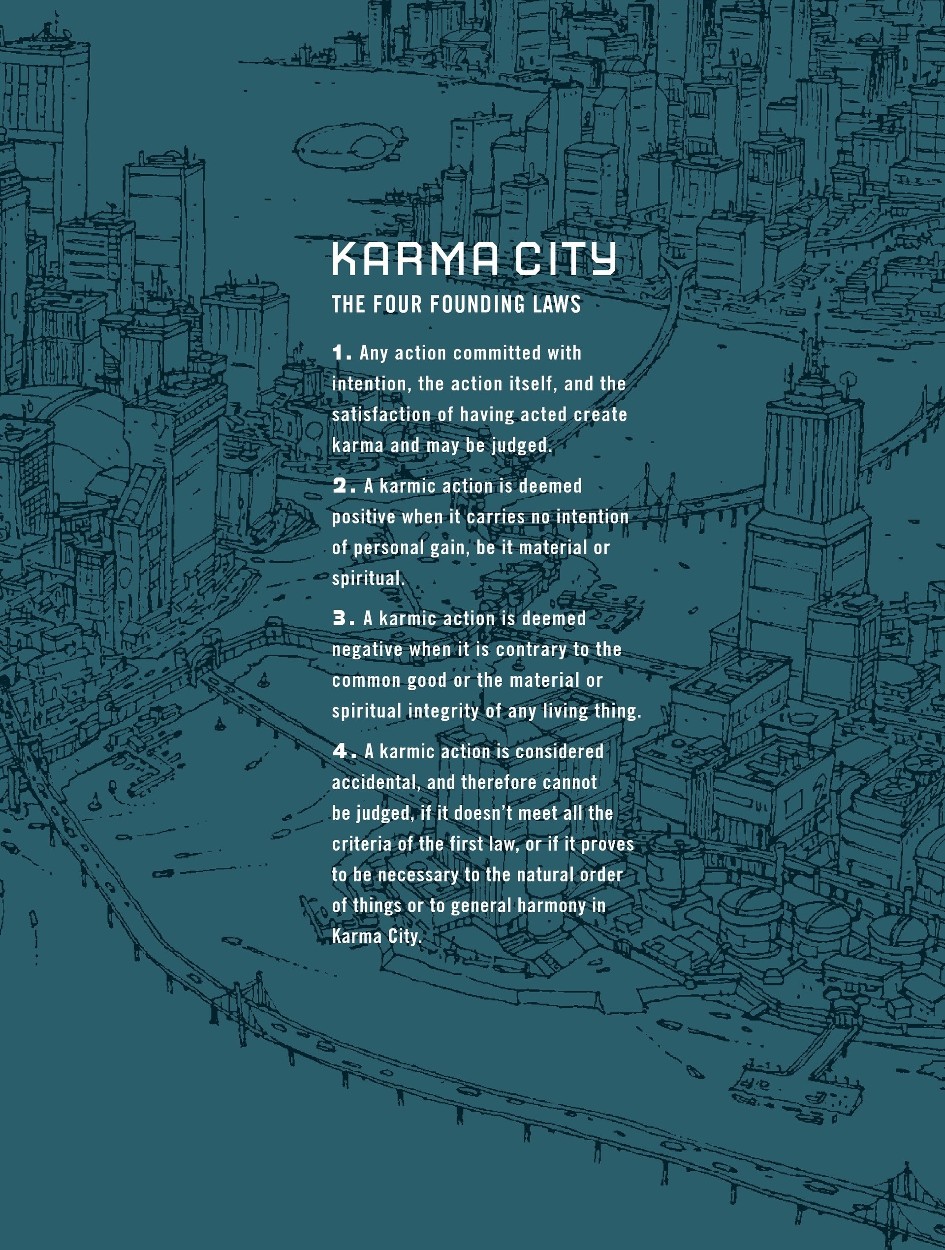 Read online Karma City comic -  Issue #3 - 2