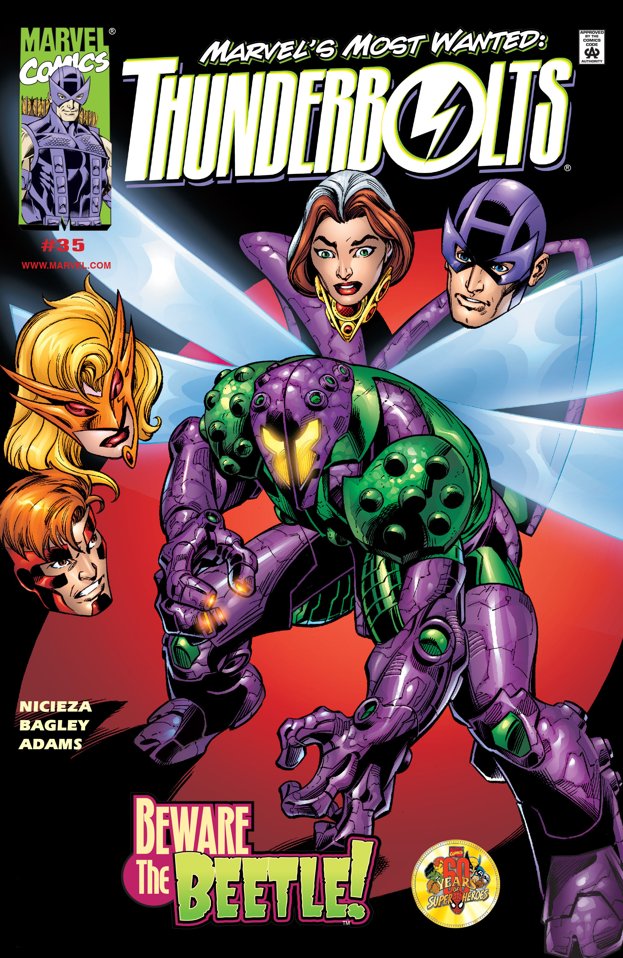 Read online Thunderbolts (1997) comic -  Issue #35 - 1