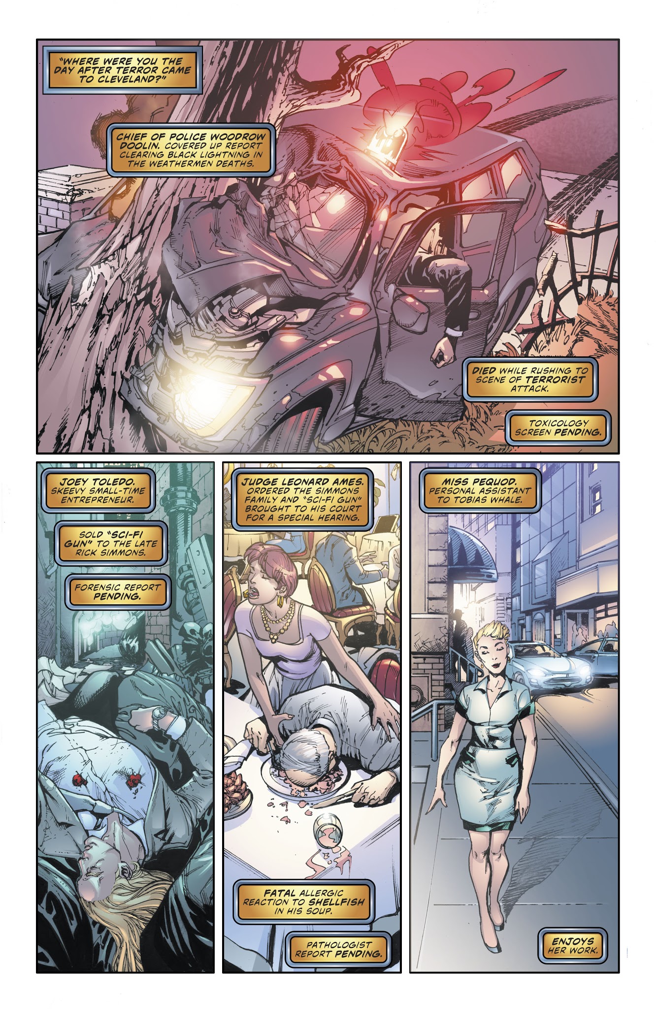Read online Black Lightning: Cold Dead Hands comic -  Issue #4 - 22