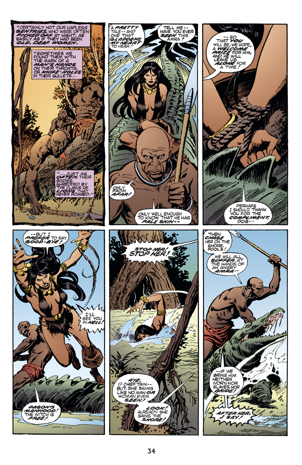 Read online The Chronicles of Conan comic -  Issue # TPB 9 (Part 1) - 32