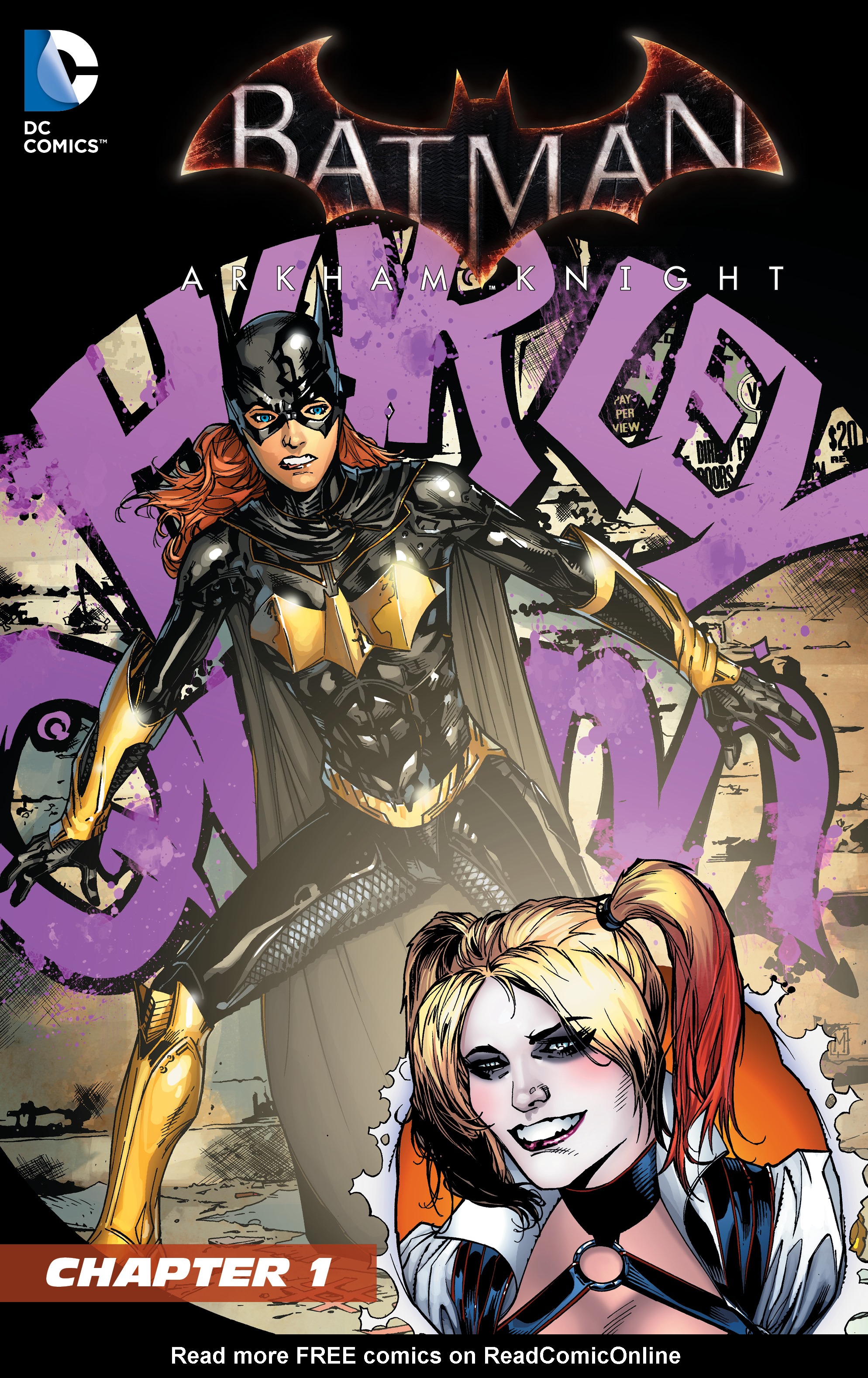 Read online Batman: Arkham Knight: Batgirl & Harley Quinn comic -  Issue #1 - 2