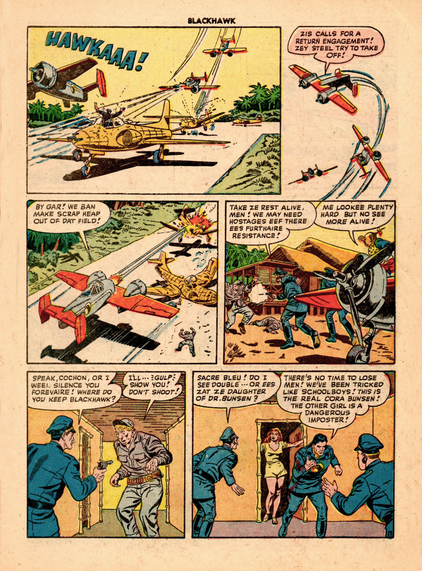 Read online Blackhawk (1957) comic -  Issue #21 - 13