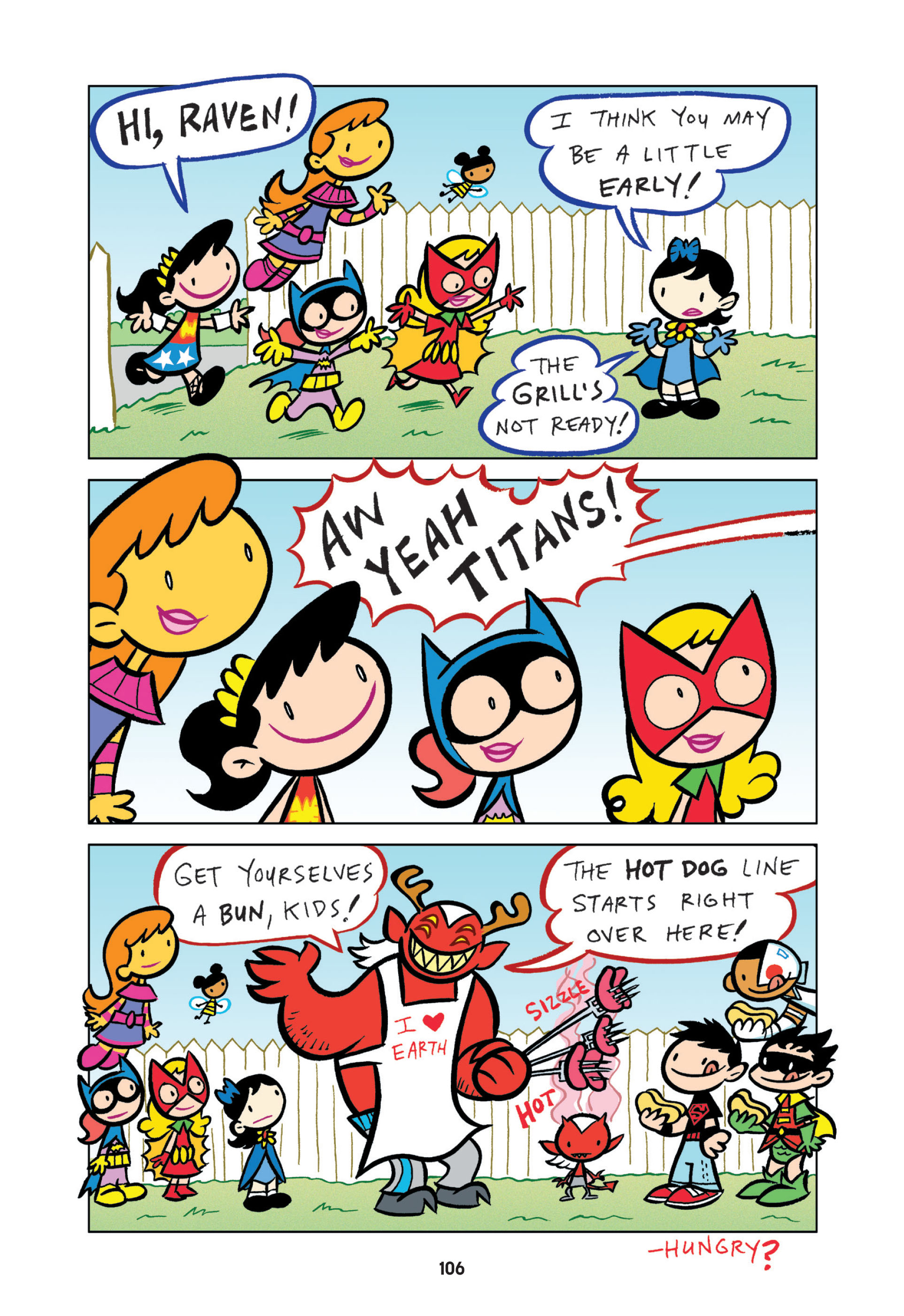 Read online Tiny Titans: Beast Boy & Raven comic -  Issue # TPB - 106