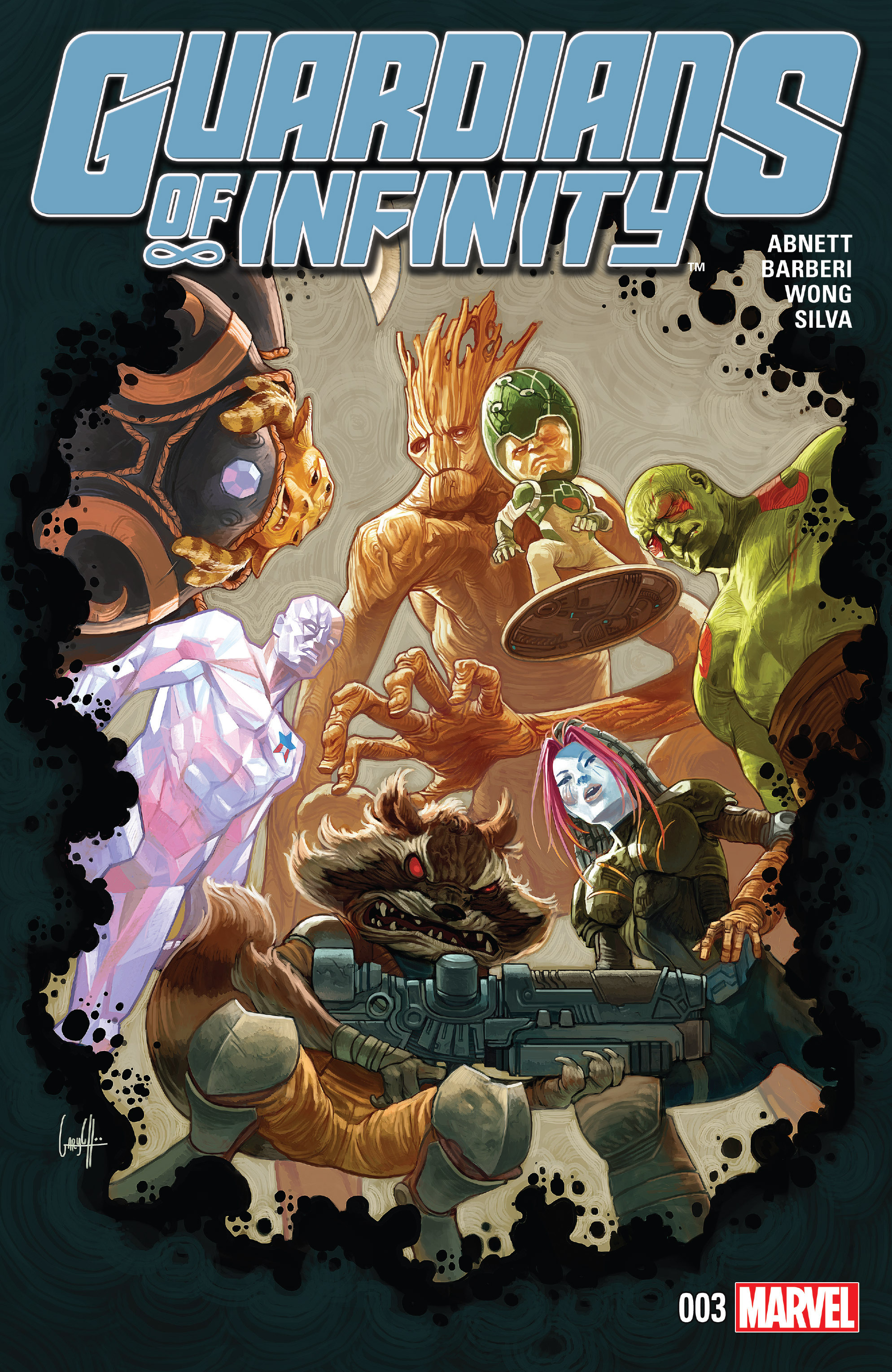 Read online Guardians of Infinity comic -  Issue #3 - 1