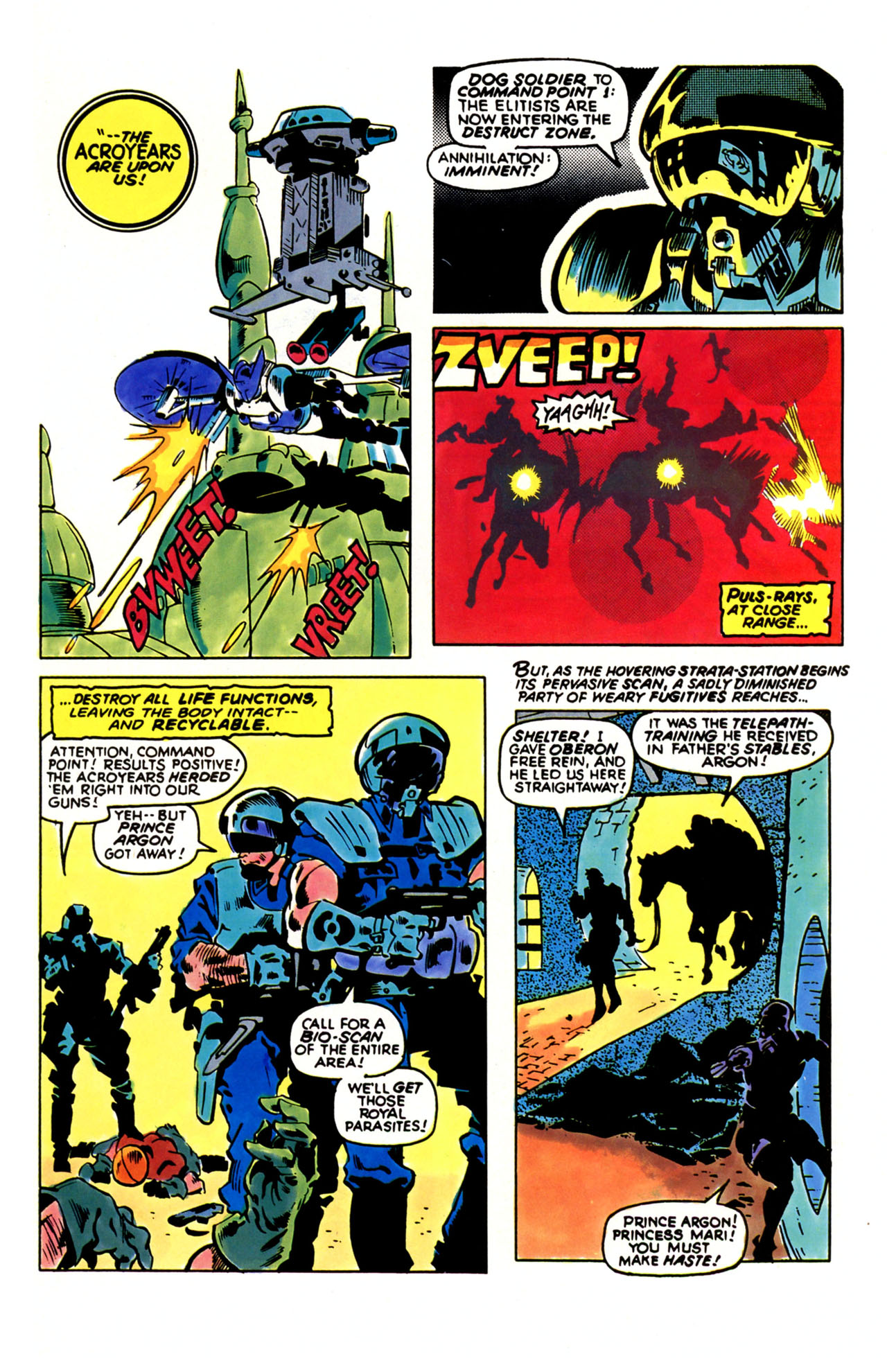 Read online The Micronauts: Special Edition comic -  Issue #1 - 6