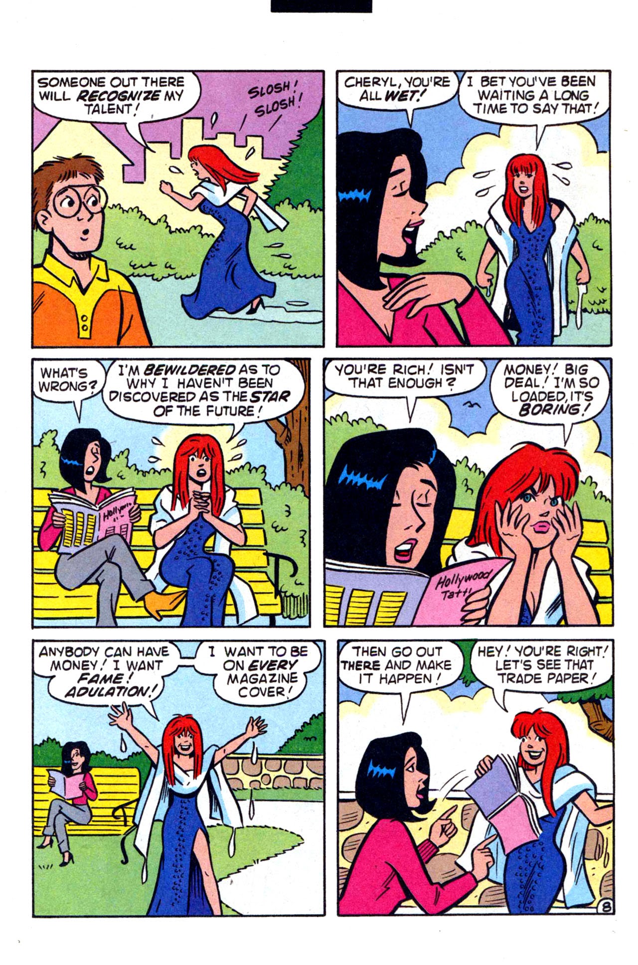 Read online Cheryl Blossom (Goes Hollywood) comic -  Issue #1 - 12