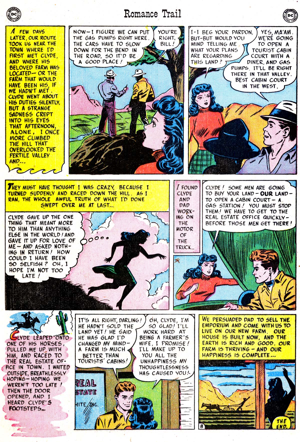 Read online Romance Trail comic -  Issue #3 - 34