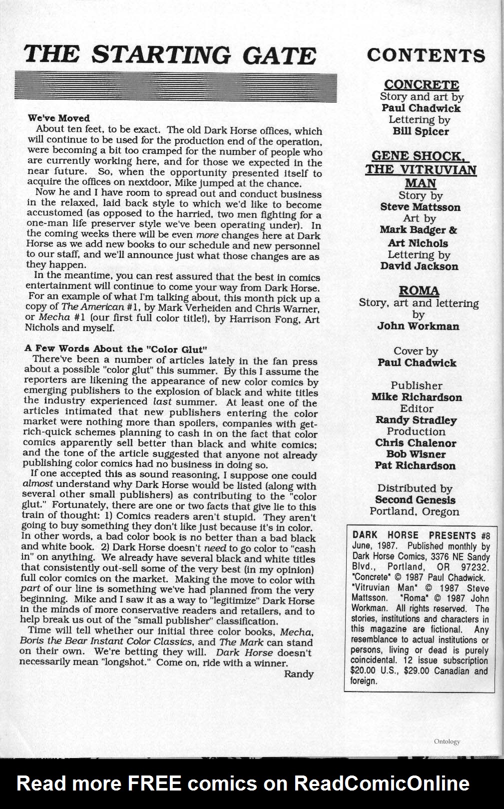 Read online Dark Horse Presents (1986) comic -  Issue #8 - 2