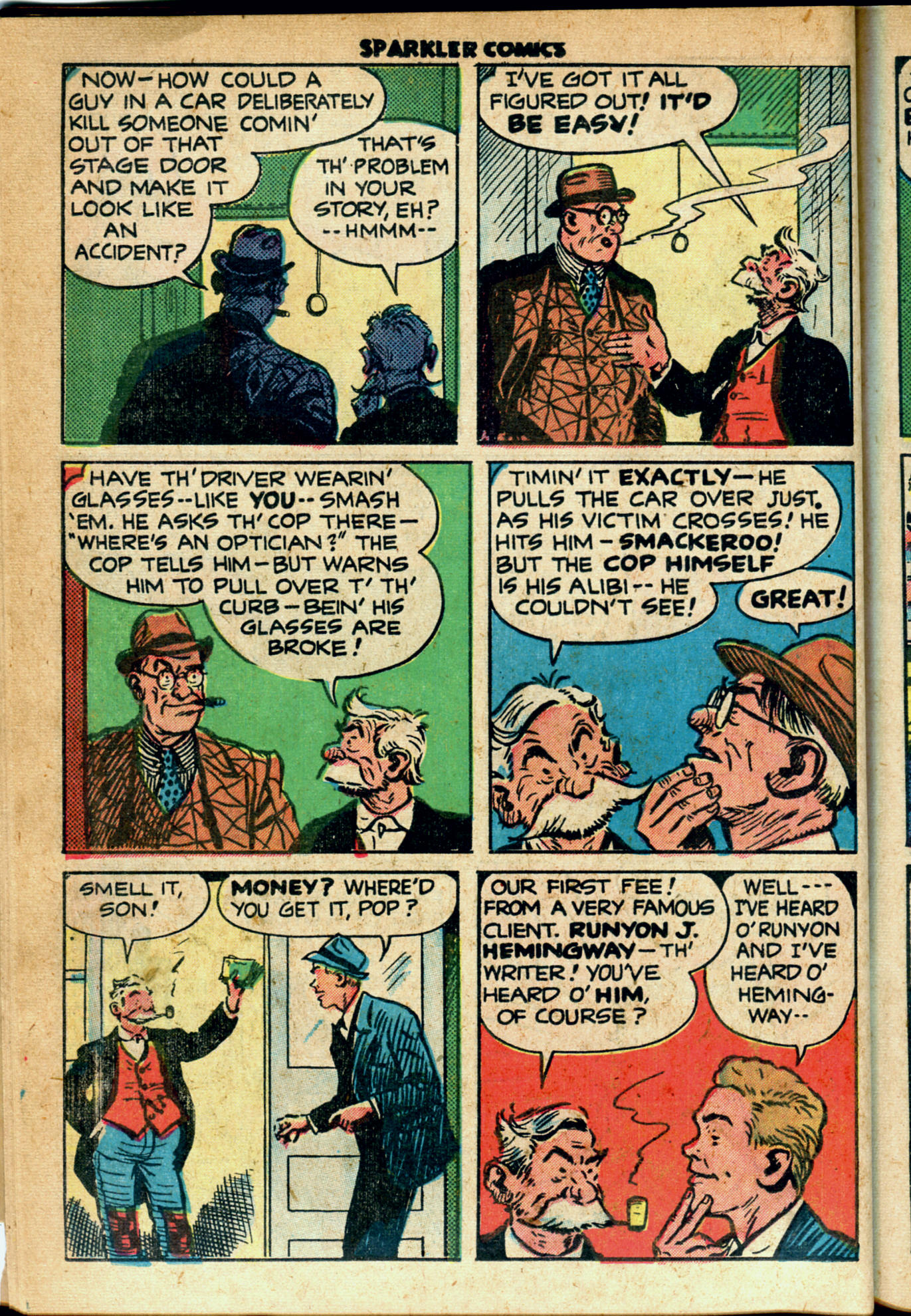 Read online Sparkler Comics comic -  Issue #85 - 18