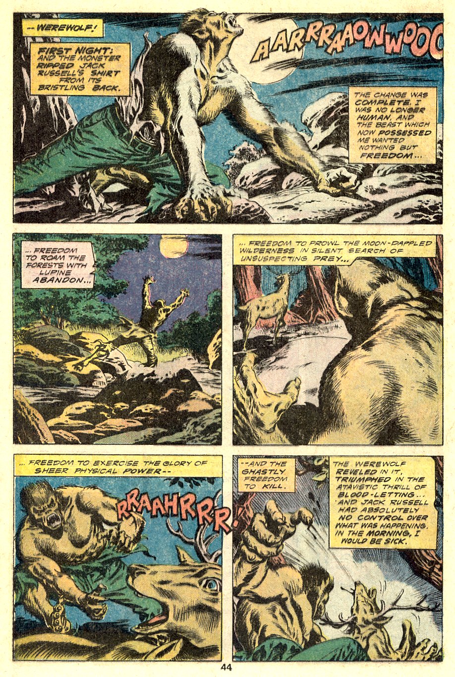 Read online Giant-Size Werewolf comic -  Issue #4 - 46