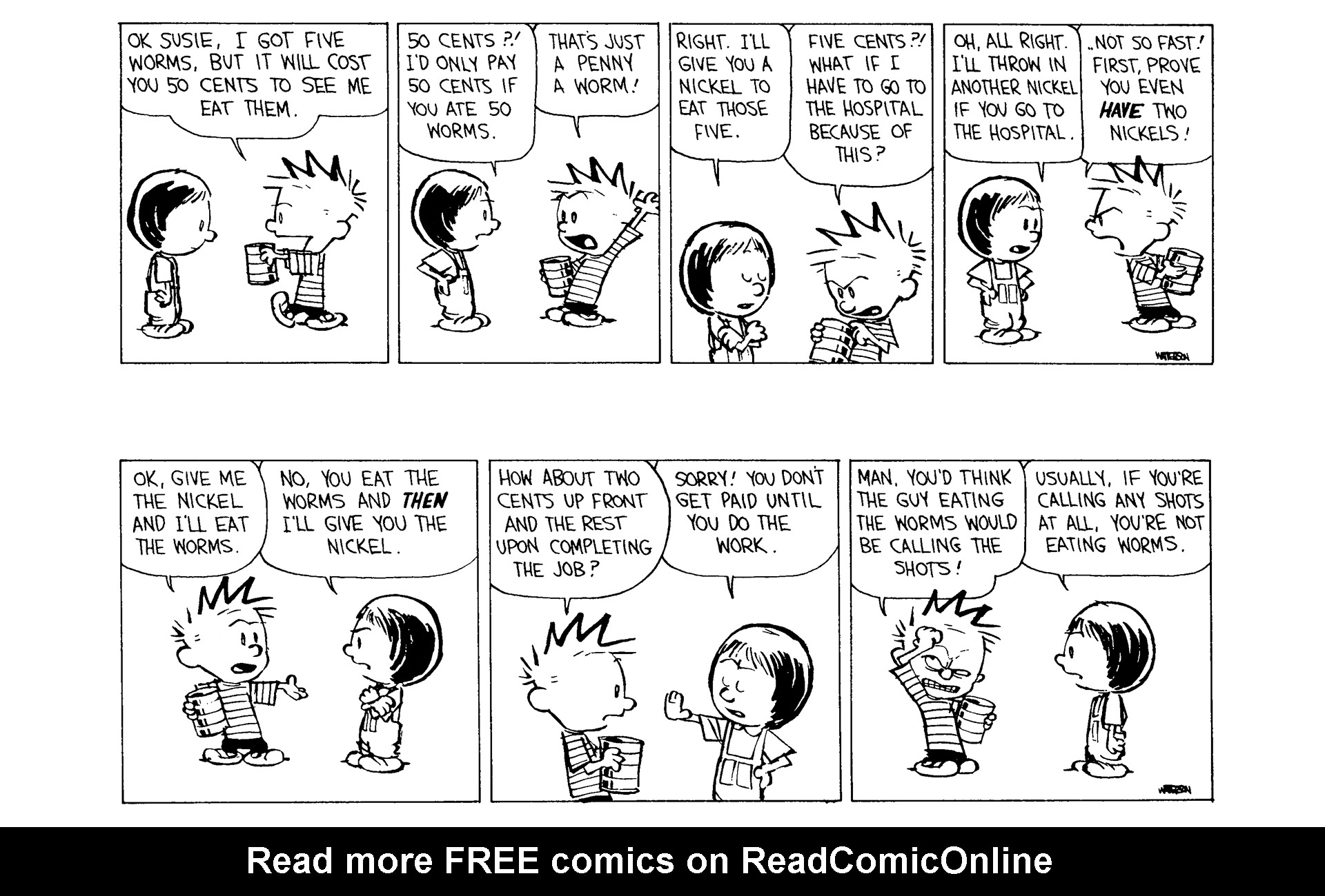 Read online Calvin and Hobbes comic -  Issue #9 - 115