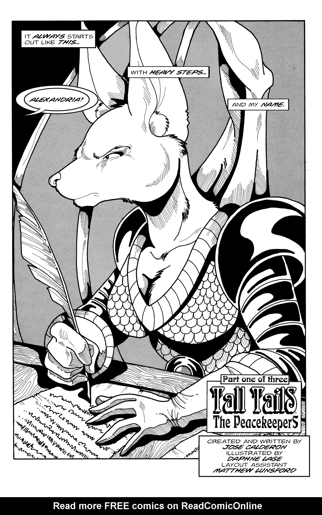 Read online Tall Tails: The Peacekeepers comic -  Issue #1 - 3