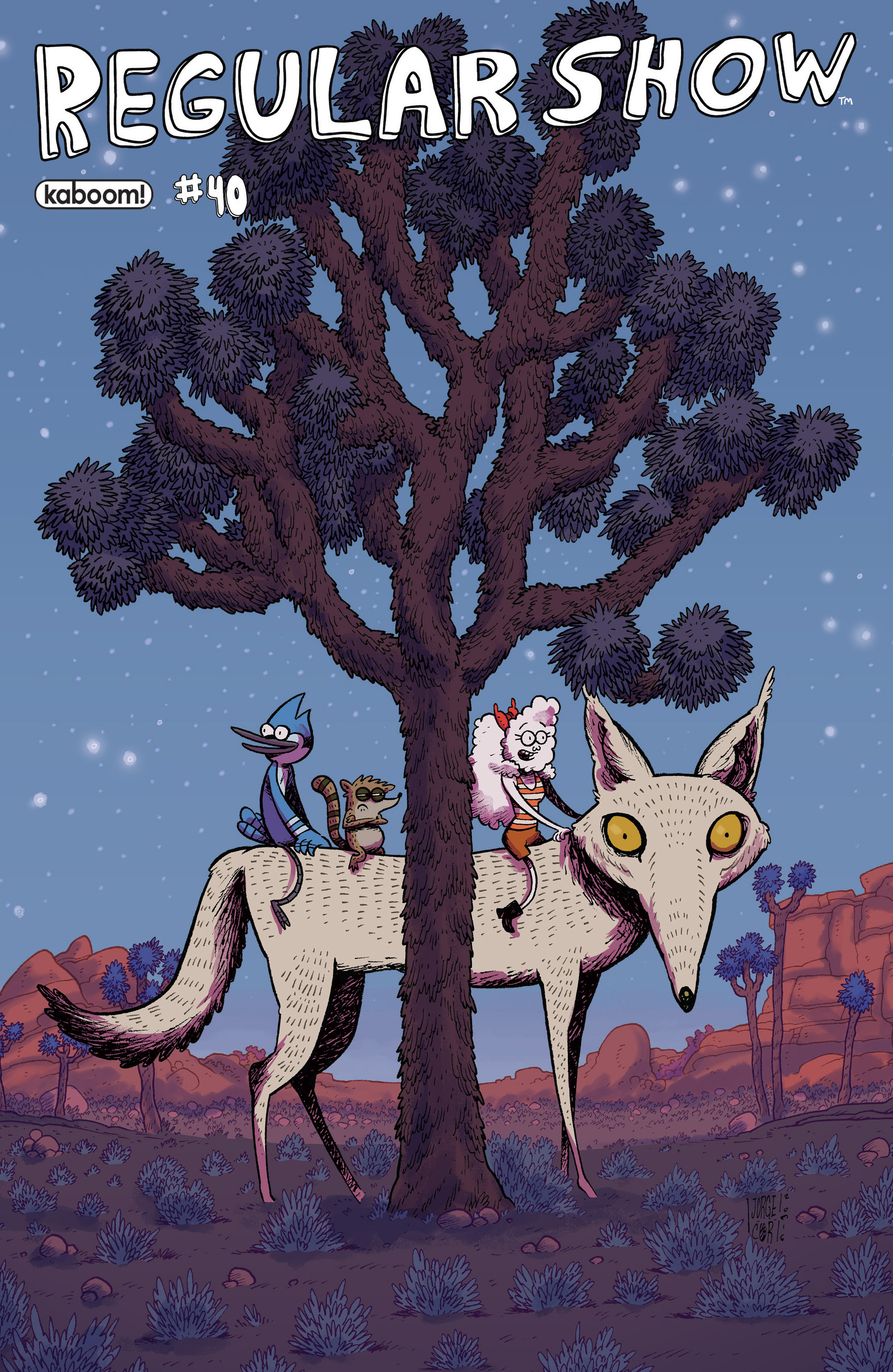 Read online Regular Show comic -  Issue #40 - 1
