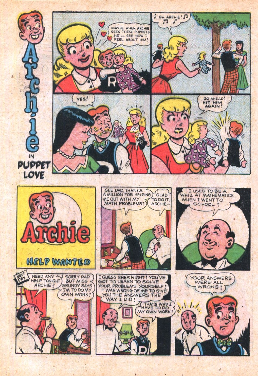 Read online Archie's Joke Book Magazine comic -  Issue #1 - 28