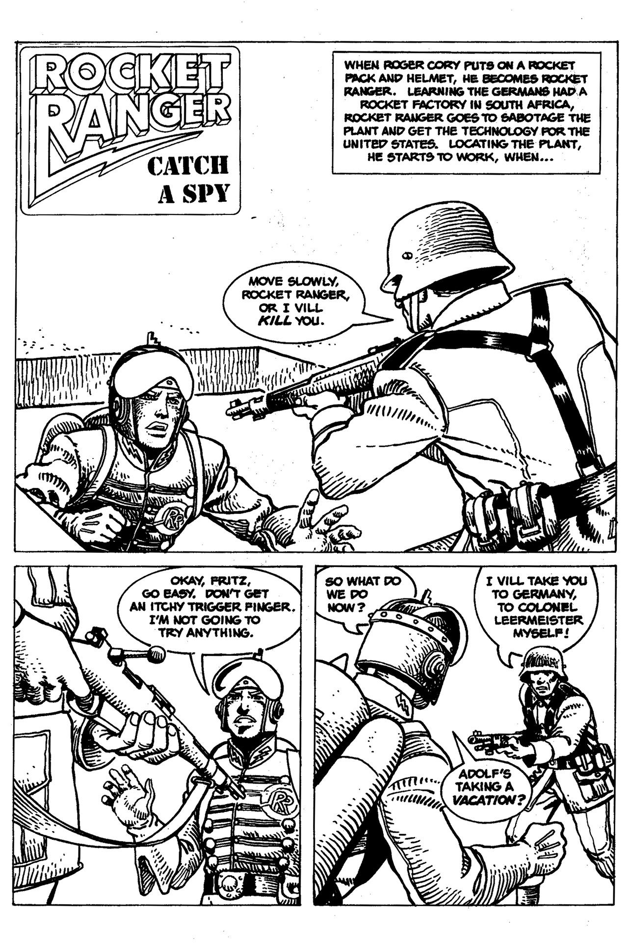 Read online Rocket Ranger comic -  Issue #2 - 11