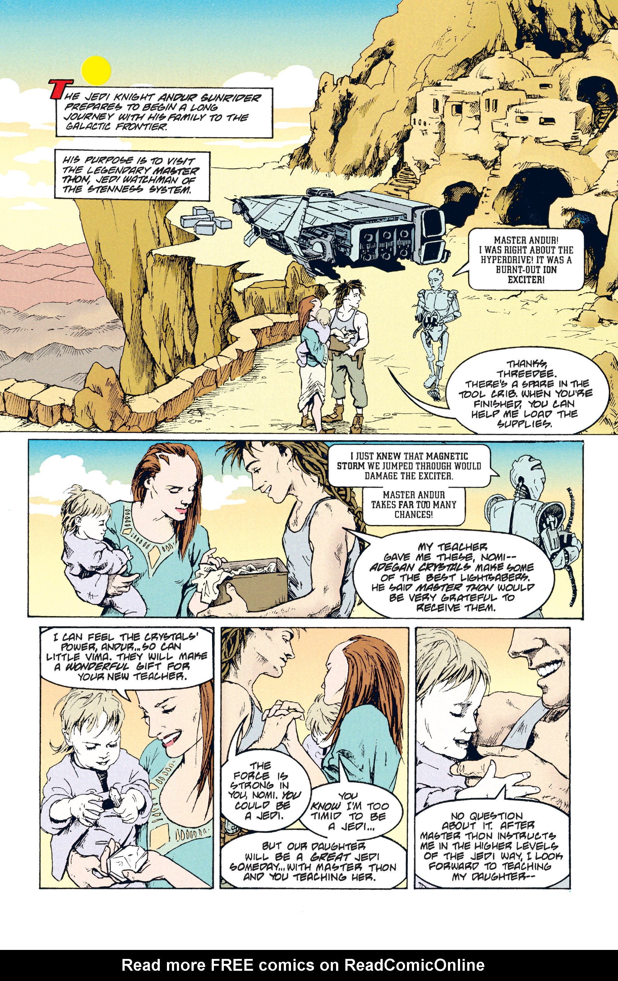 Read online Star Wars: Tales of the Jedi - Knights of The Old Republic comic -  Issue #3 - 4