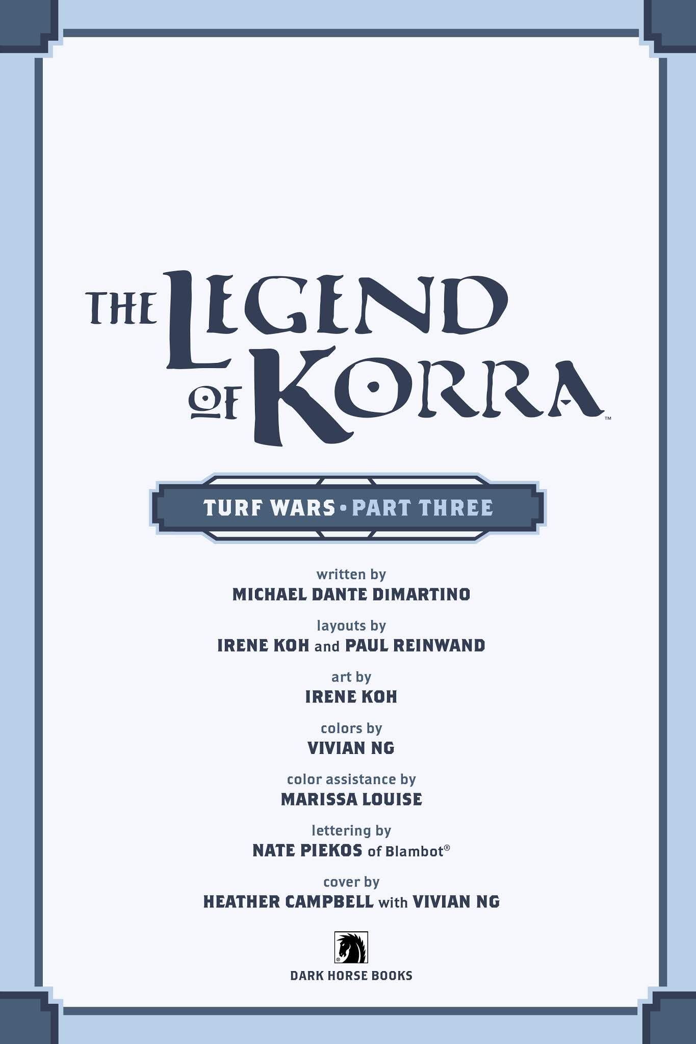 Read online Nickelodeon The Legend of Korra – Turf Wars comic -  Issue #3 - 4