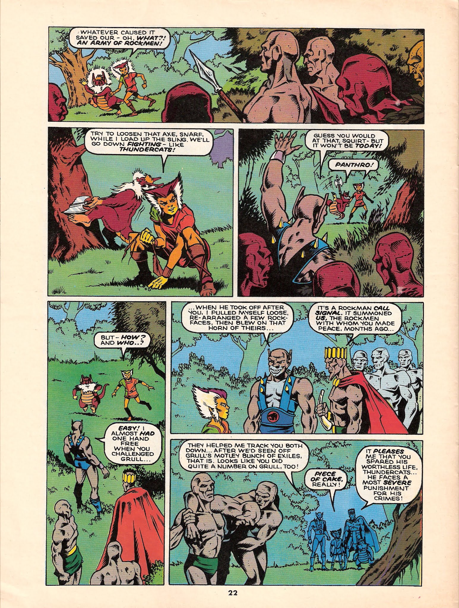 Read online ThunderCats (1987) comic -  Issue #98 - 21