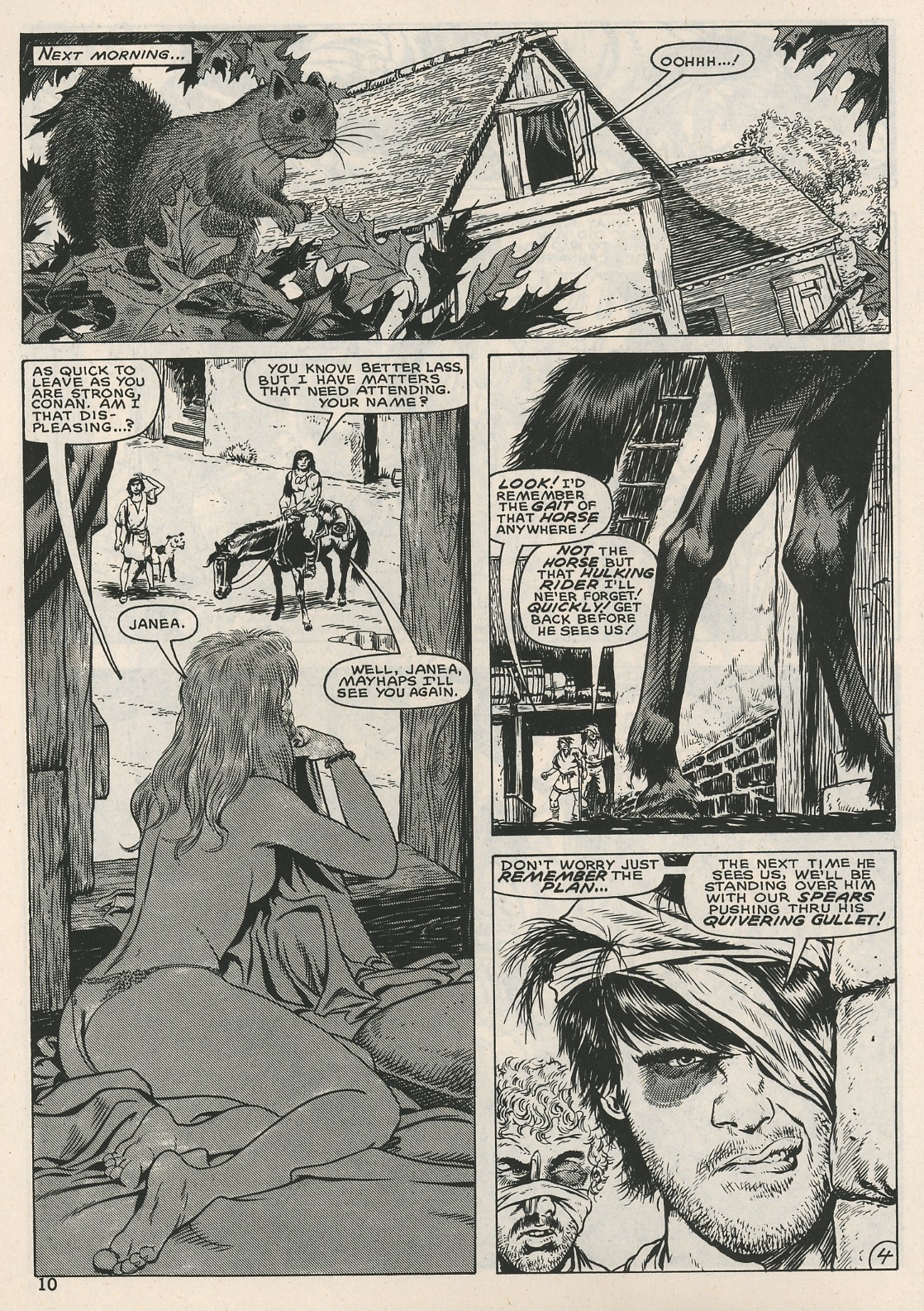 Read online The Savage Sword Of Conan comic -  Issue #126 - 10