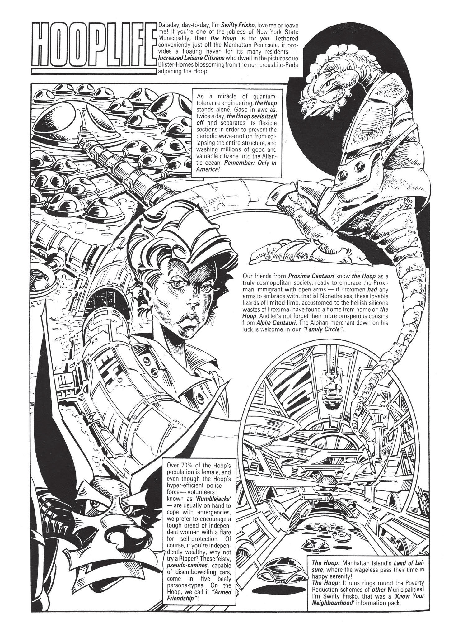 Read online The Ballad of Halo Jones (2018) comic -  Issue # TPB 1 - 57