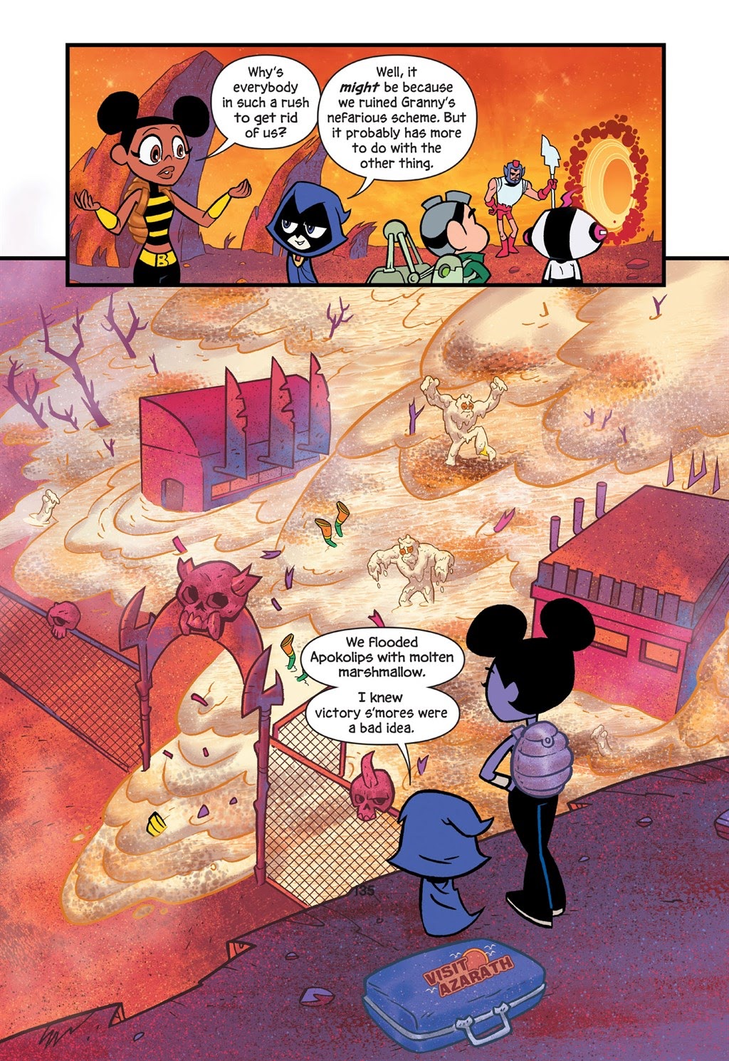 Read online Teen Titans Go! To Camp comic -  Issue # _TPB - 130