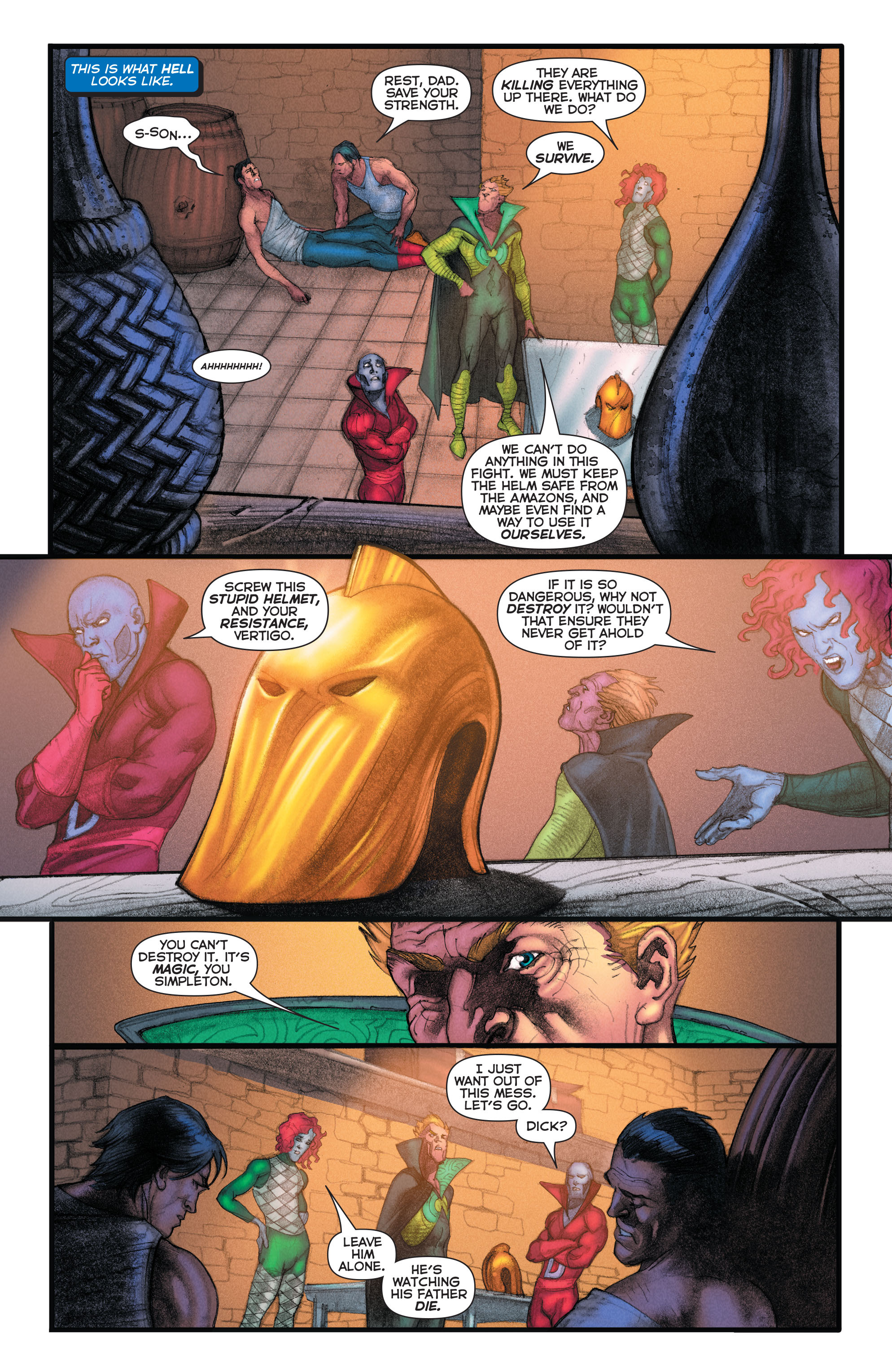 Read online Flashpoint: The World of Flashpoint Featuring Batman comic -  Issue # Full - 111