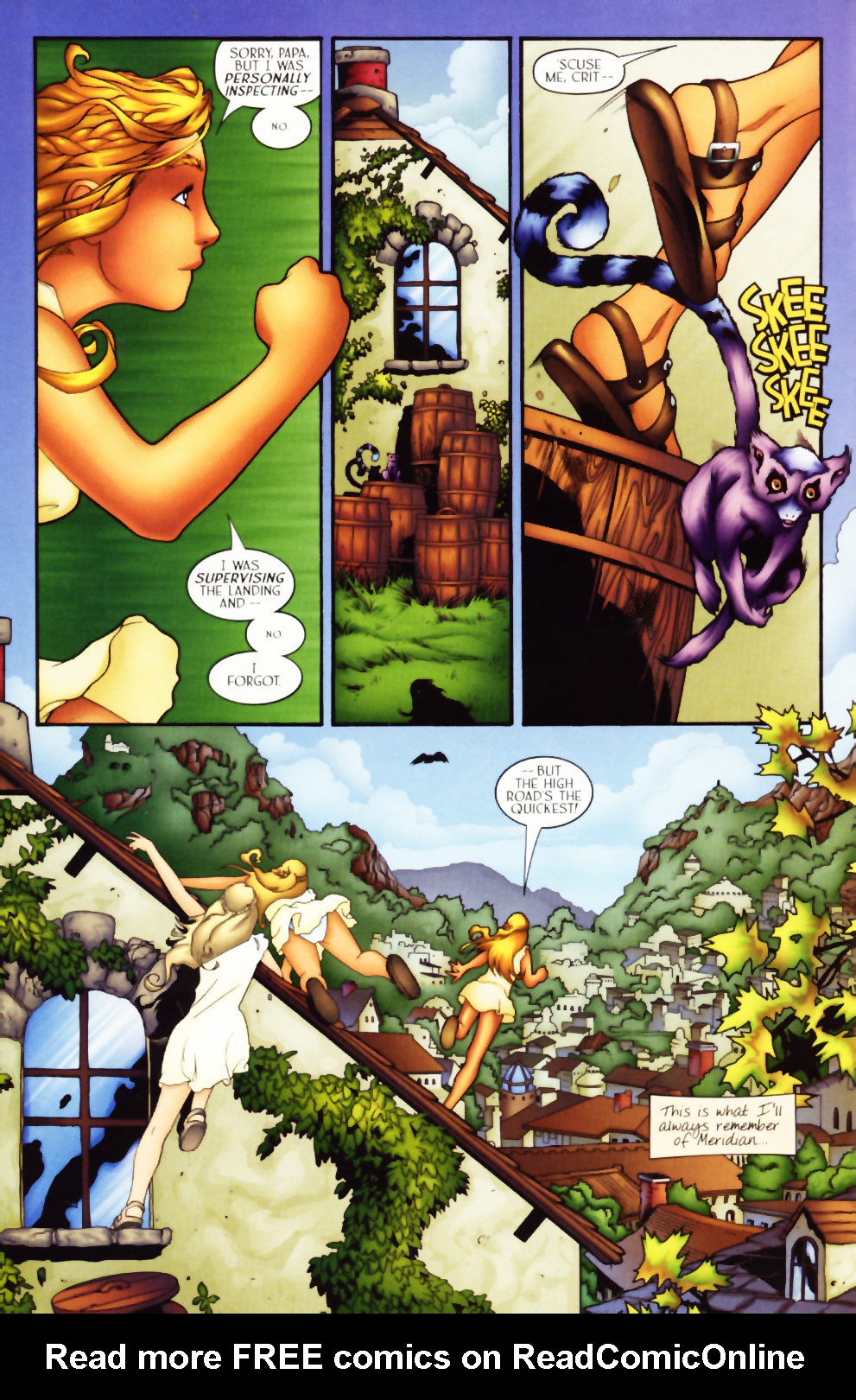 Read online Meridian comic -  Issue #1 - 8